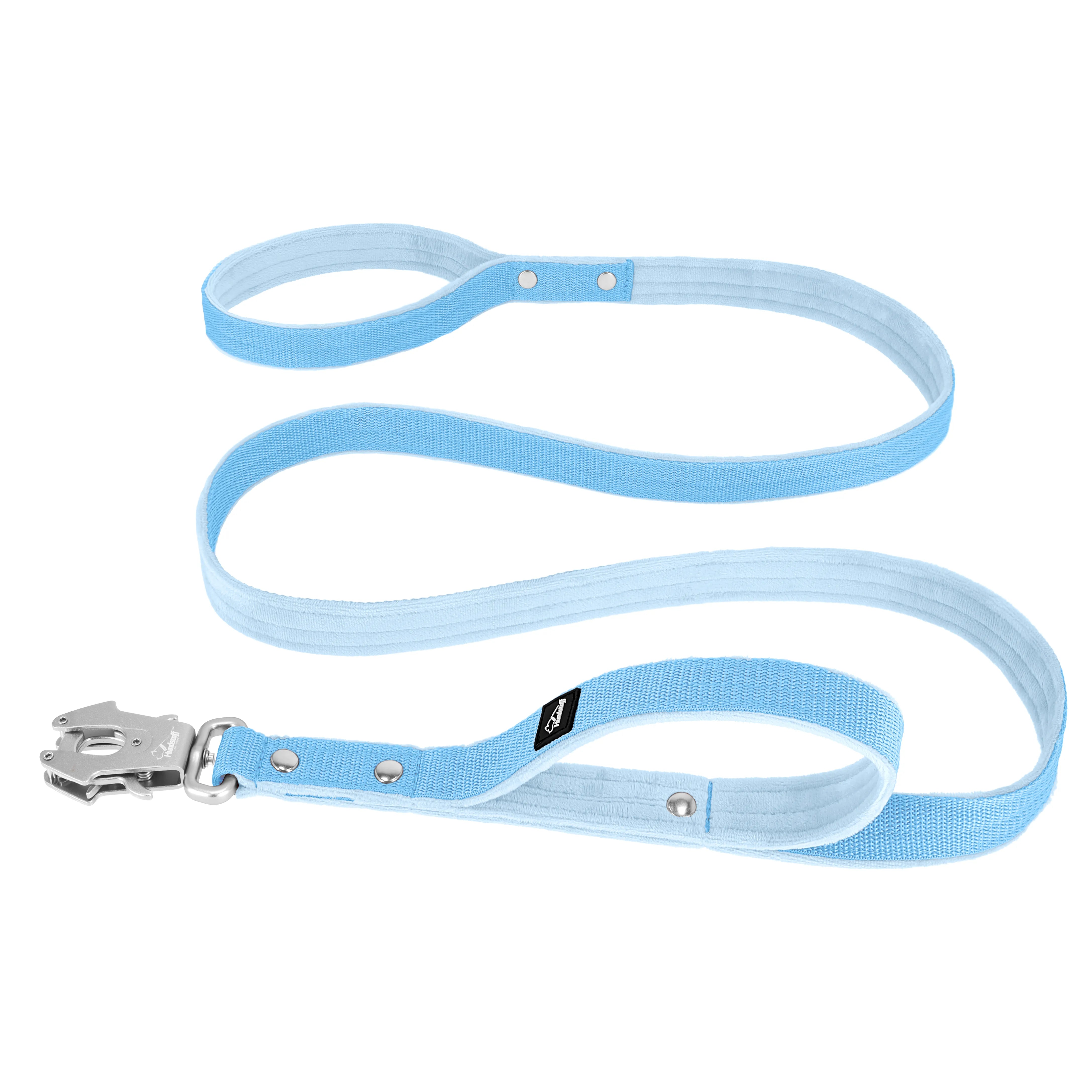 Guard Leash Baby Blue - Correa Guard con asa extra