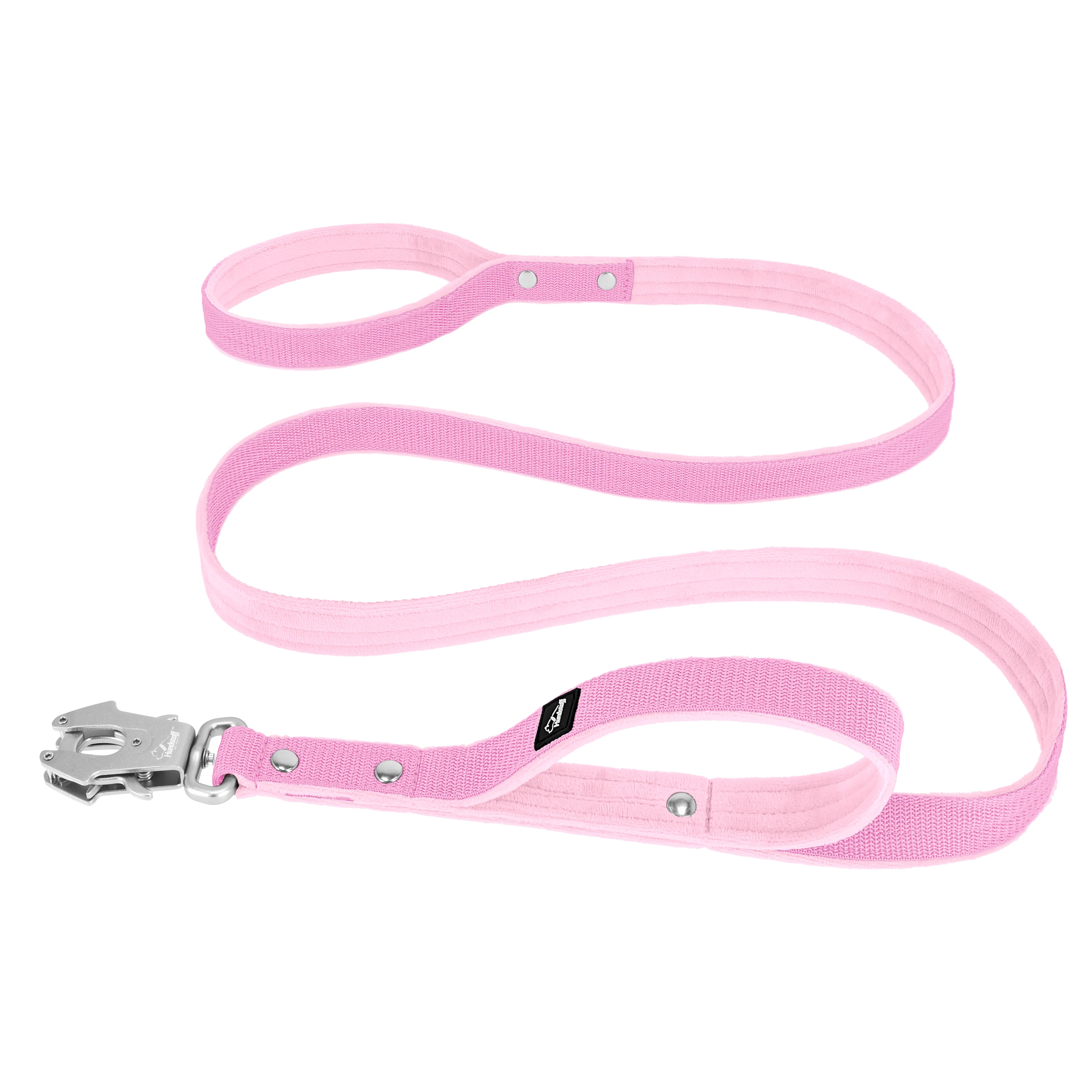 Guard Leash Baby Pink - Correa Guard con asa extra
