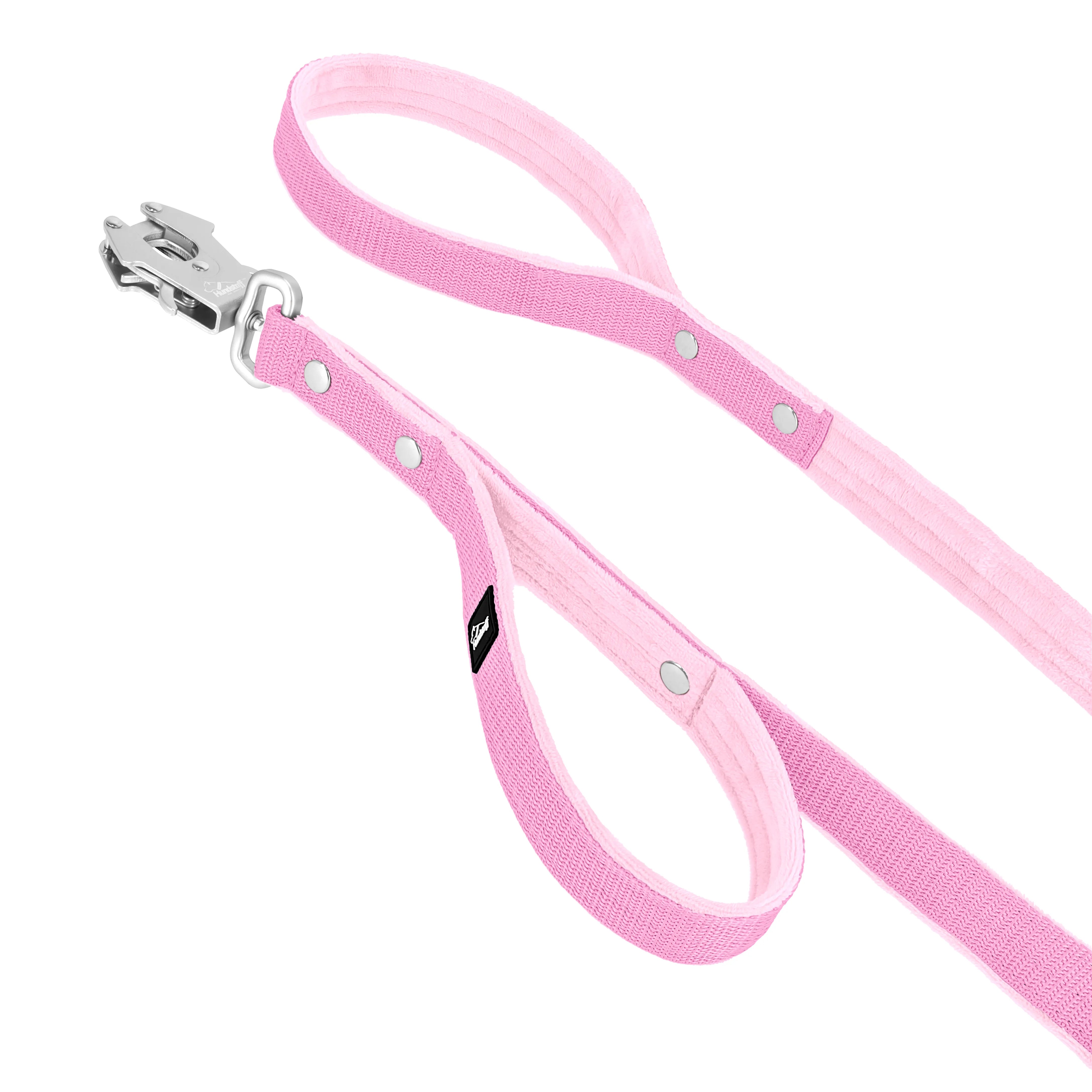 Guard Leash Baby Pink - Correa Guard con asa extra