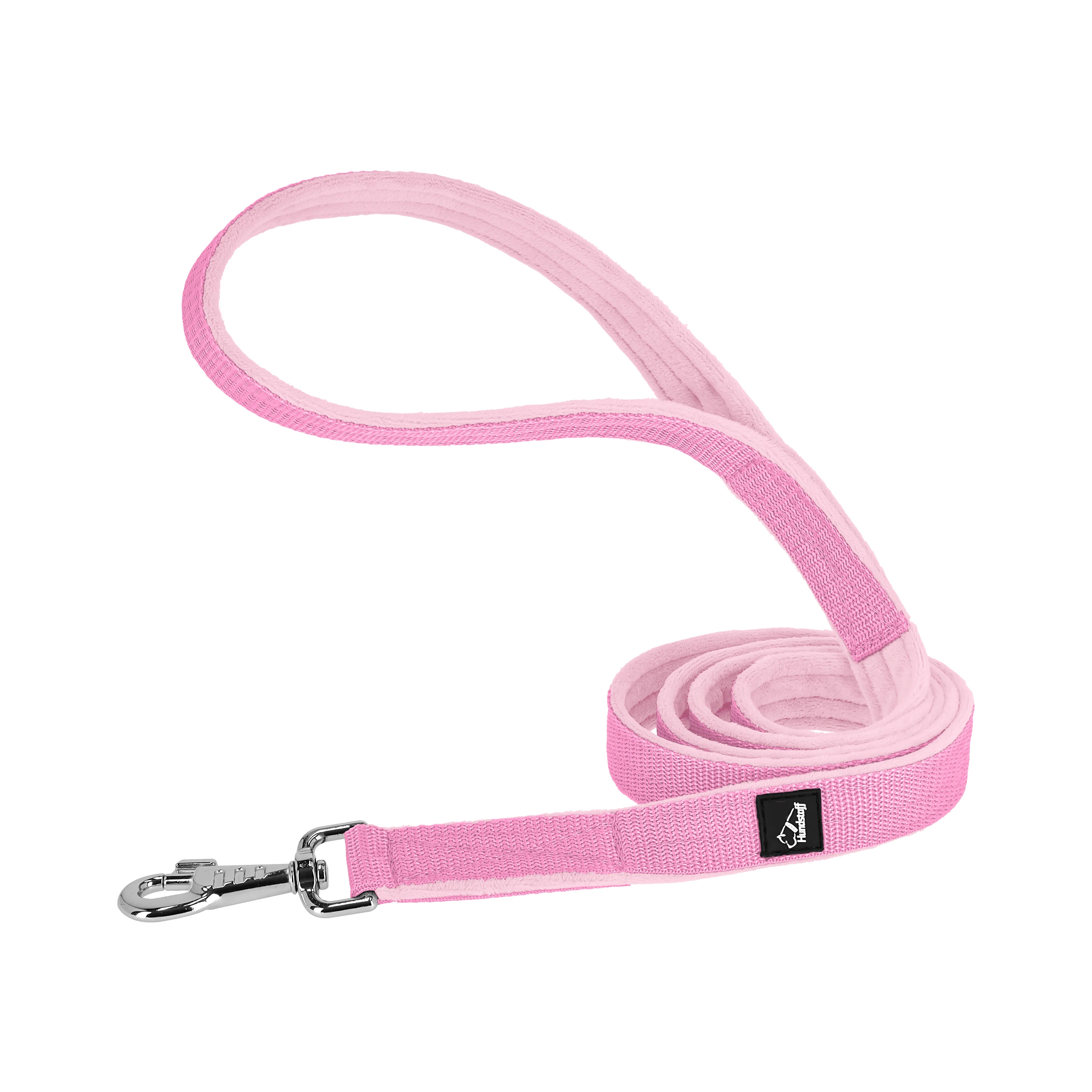 Martingale Chain Set Baby Pink - Collar semi-estrangulador y correa