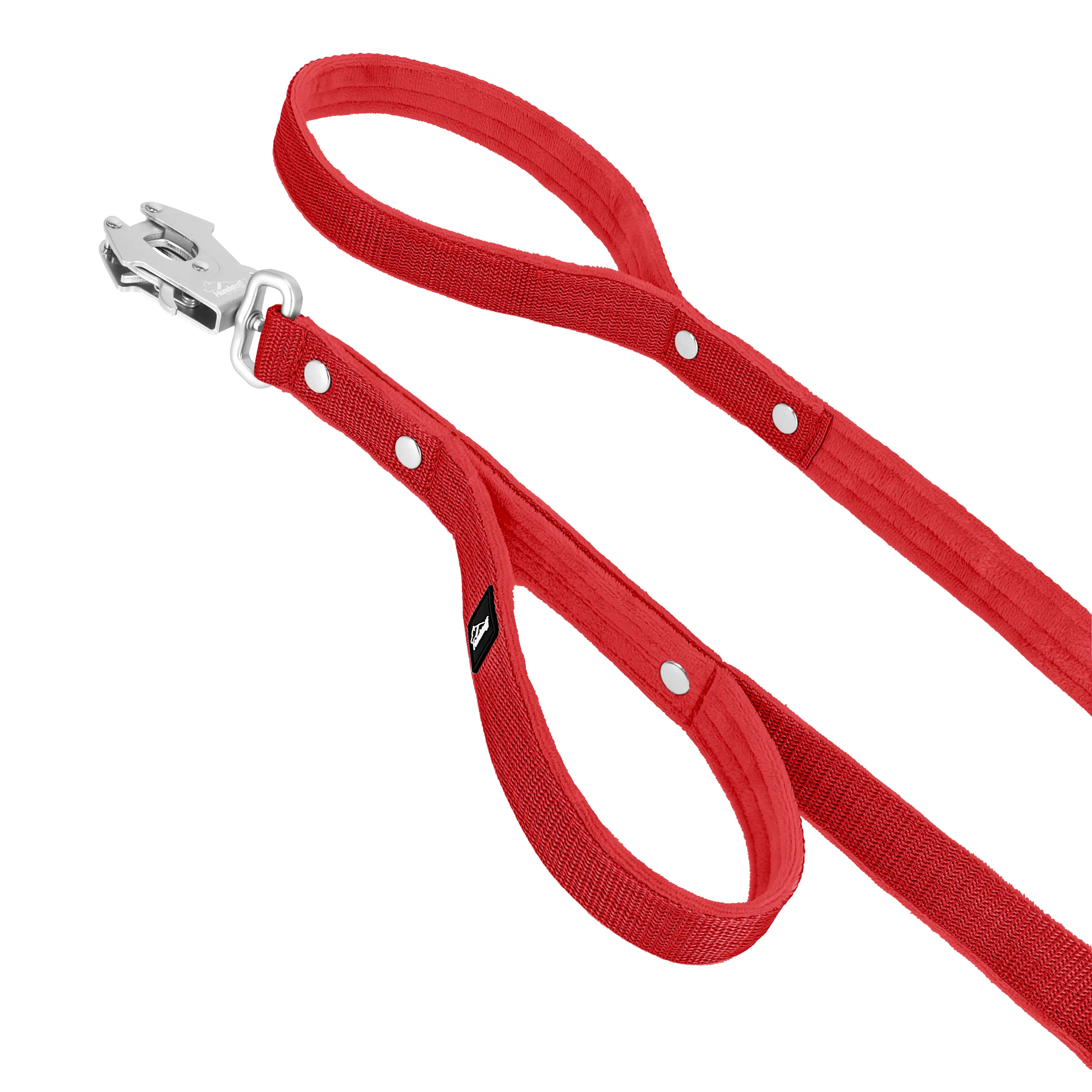 Guard Leash Red - Correa Guard con asa adicional