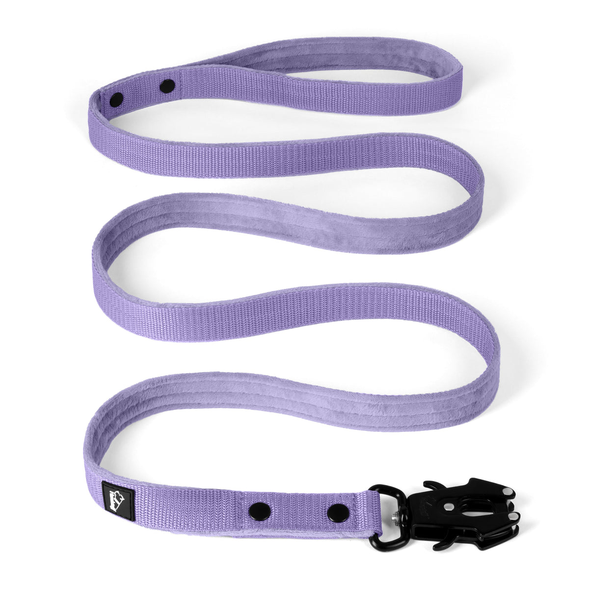 Walk Leash Black Edition Baby Purple - Correa de nylon segura en distintas longitudes