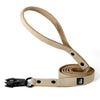 Walk Leash Black Edition Beige - Correa de nylon resistente en varias longitudes
