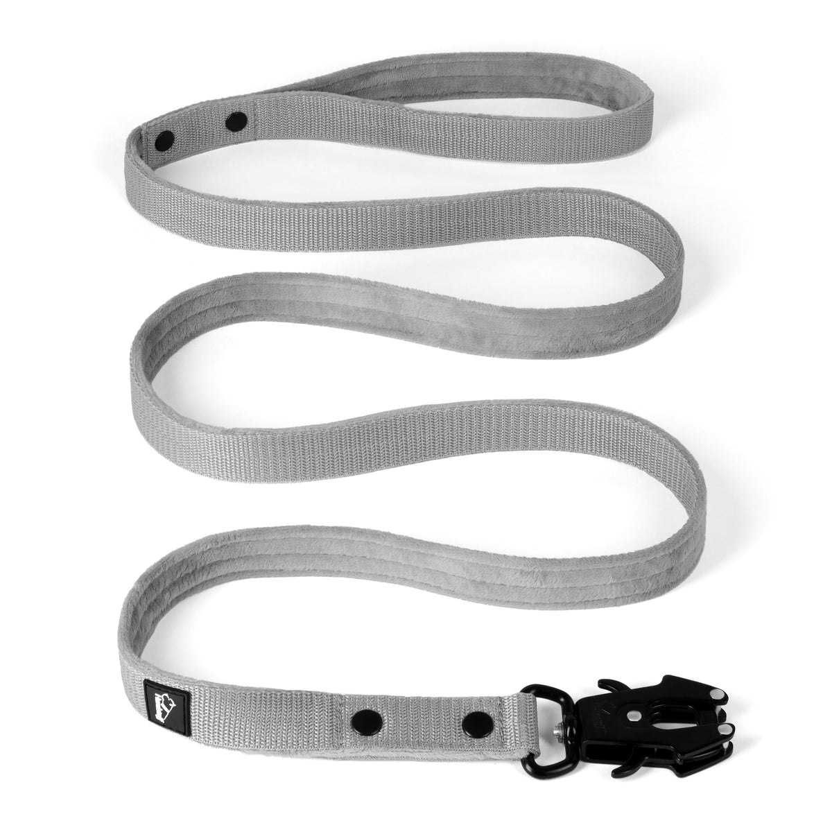 Walk Leash Black Edition Grey - Correa de nylon resistente en varias longitudes
