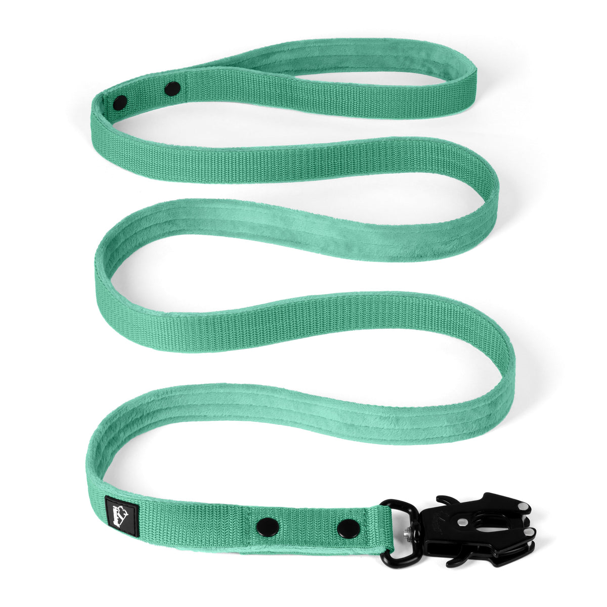 Walk Leash Black Edition Mint - Correa de nylon resistente en varias longitudes
