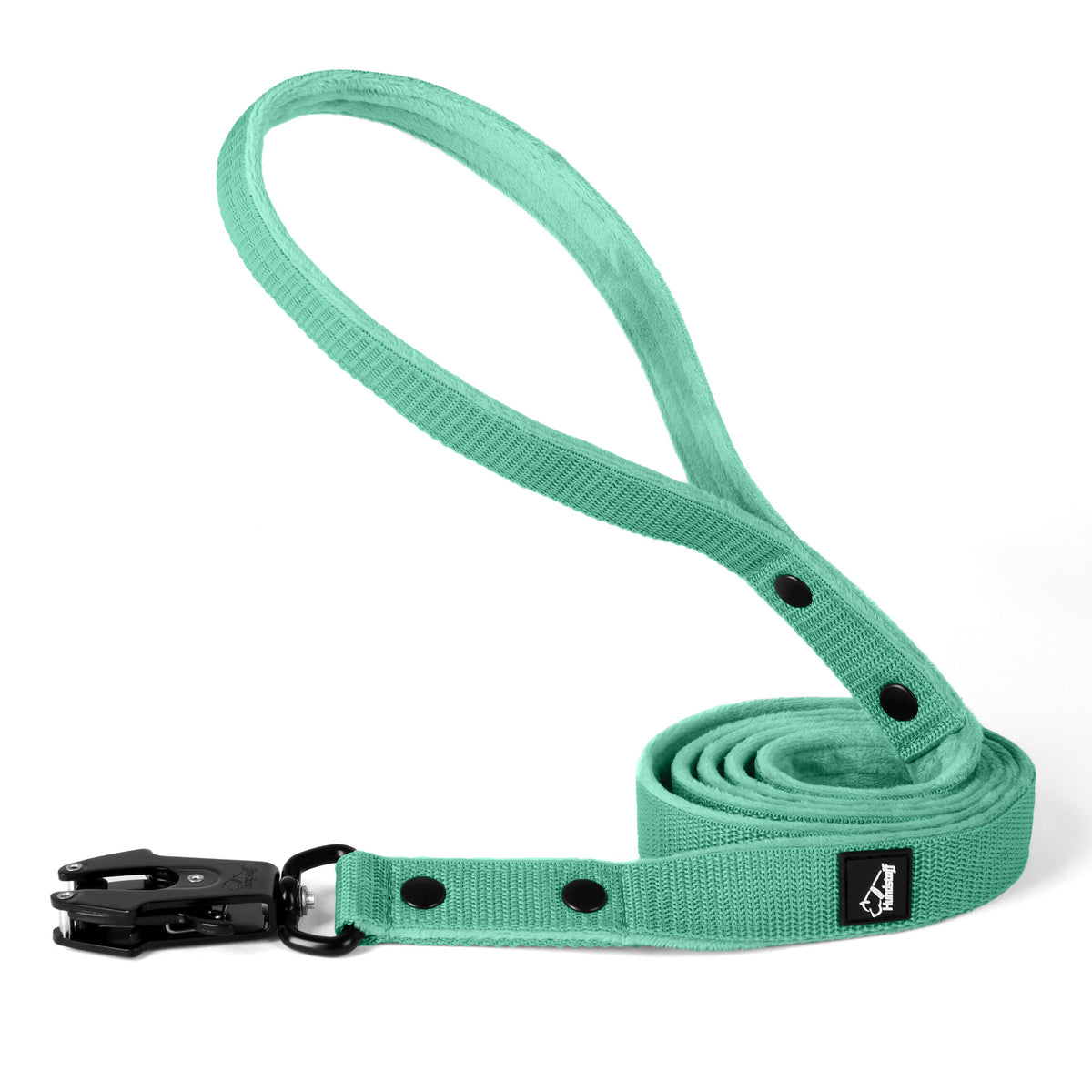 Walk Leash Black Edition Mint - Correa de nylon resistente en varias longitudes
