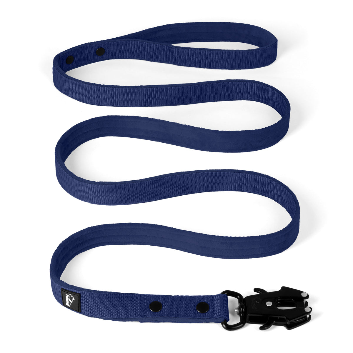 Walk Leash Black Edition Navy Blue - Correa de nylon segura en diferentes longitudes
