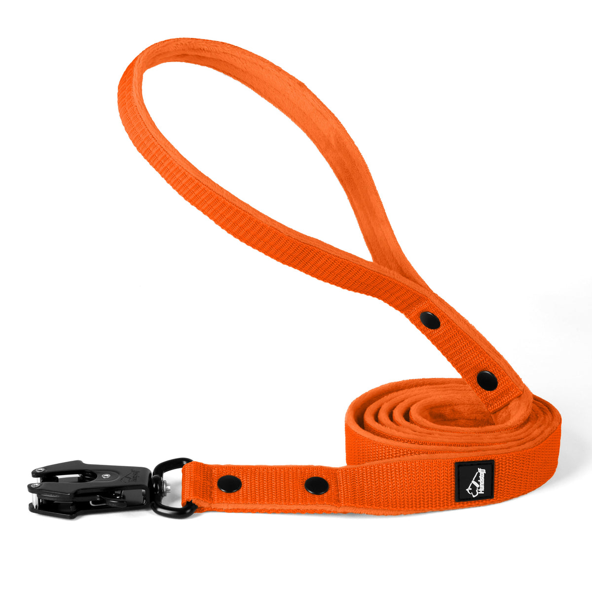 Walk Leash Black Edition Orange - Correa de nylon resistente en varias longitudes