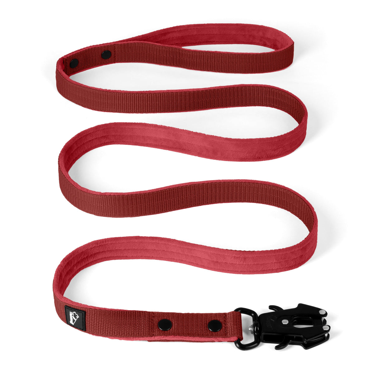 Walk Leash Black Edition Raspberry Red