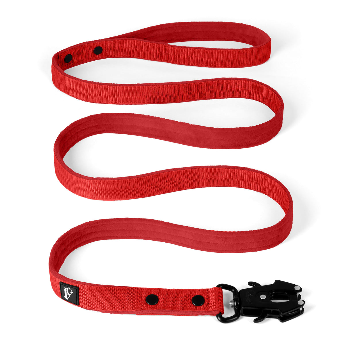 Walk Leash Black Edition Red - Correa de nylon resistente en varias longitudes