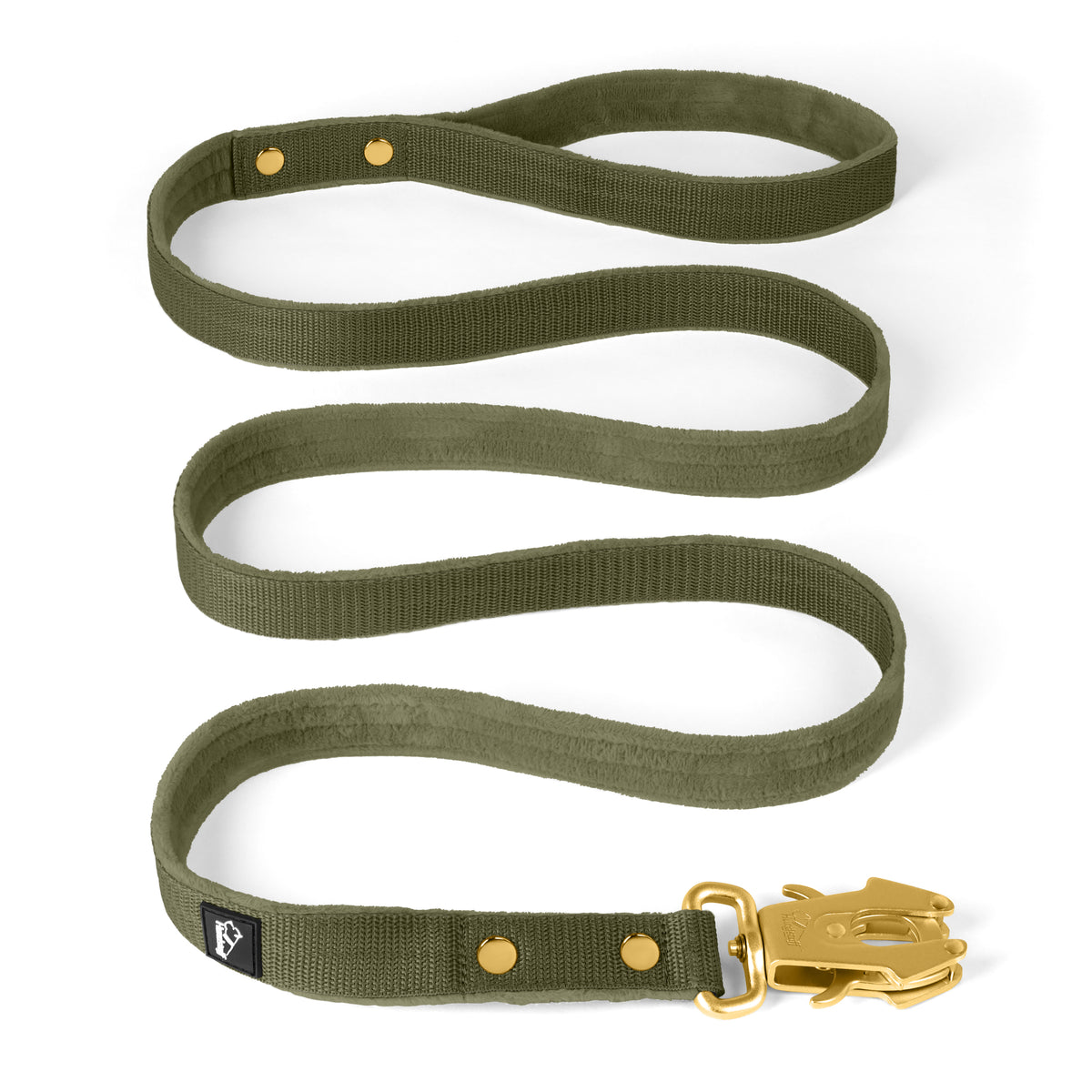 Walk Leash Golden Khaki - Correa de nylon de seguridad en varias longitudes