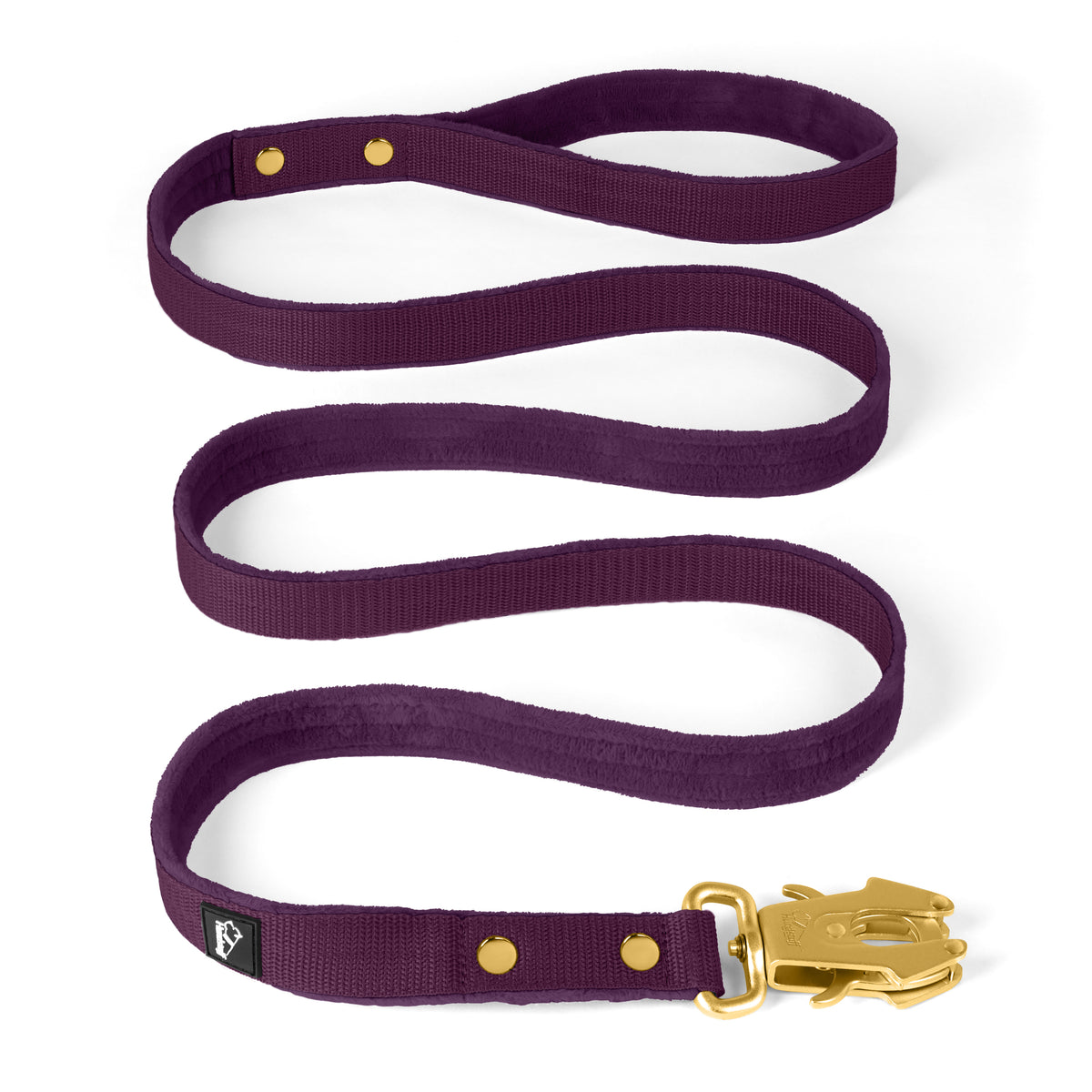 Walk Leash Golden Plum - Correa de nylon segura en diferentes longitudes
