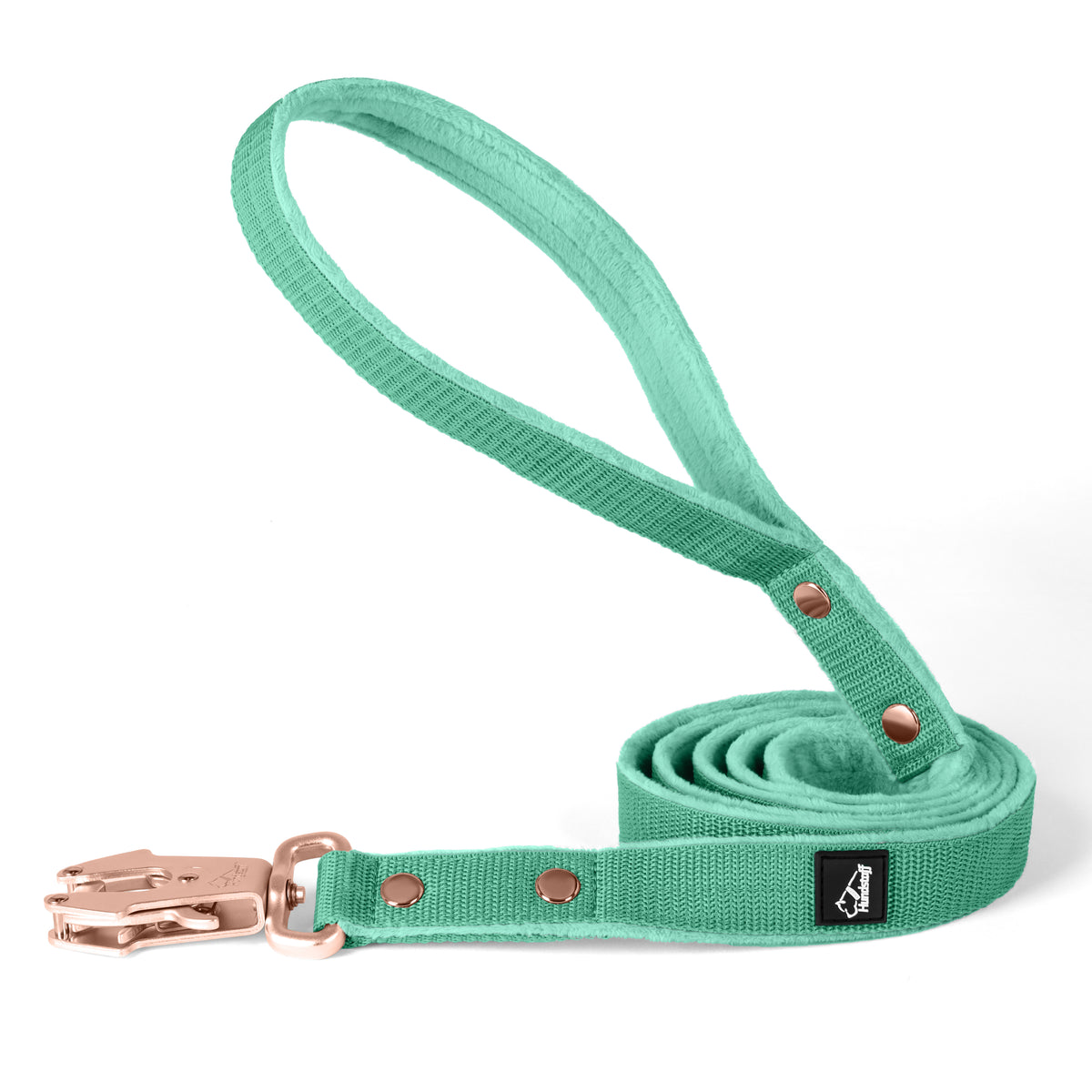 Walk Leash Rose Edition Pastel Blue - Correa de nylon resistente en diferentes longitudes