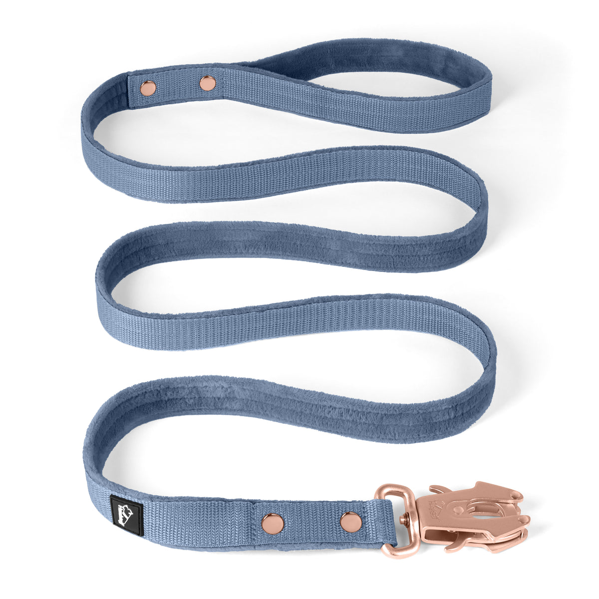 Walk Leash Rose Edition Pastel Blue - Correa de nylon resistente en diferentes longitudes