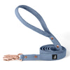 Walk Leash Rose Edition Pastel Blue - Correa de nylon resistente en diferentes longitudes