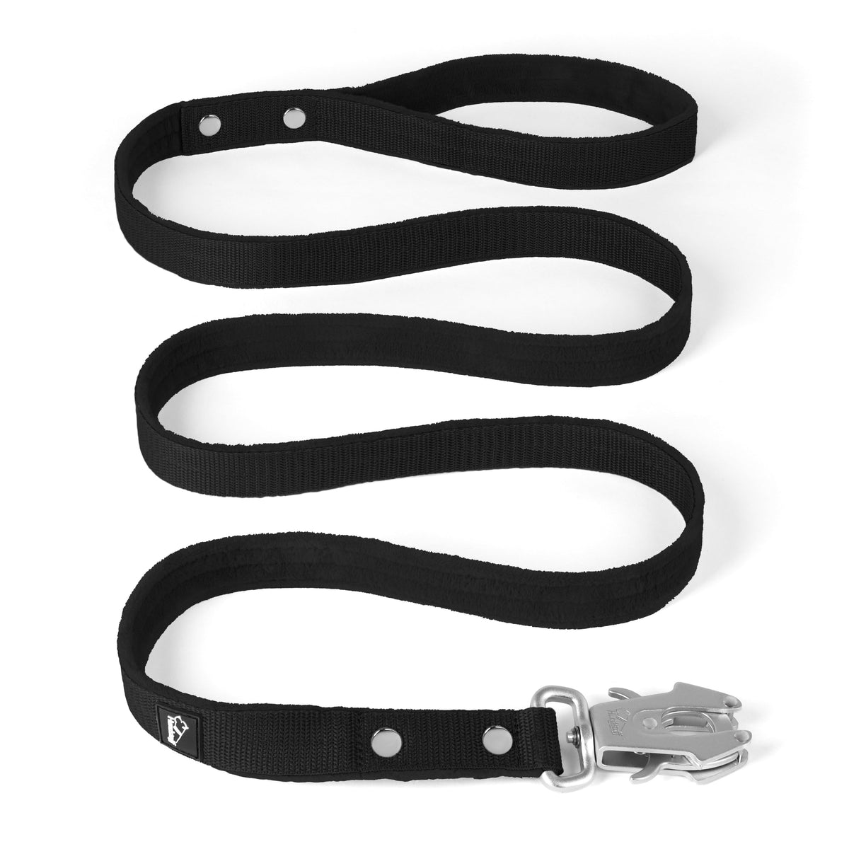 Walk Leash Black - Correa de nylon de seguridad en diferentes longitudes