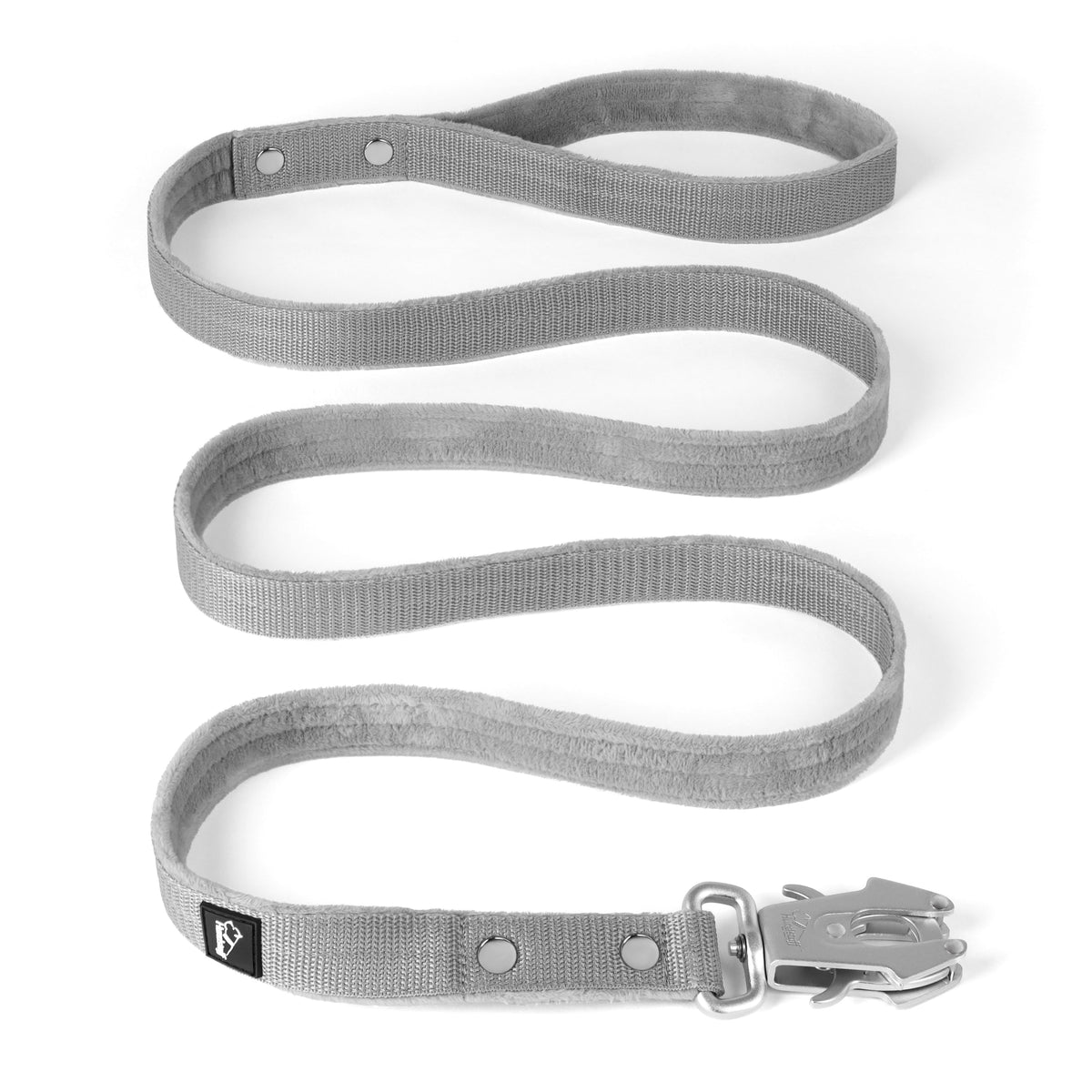 Walk Leash Grey - Correa de seguridad en nylon, disponible en varias longitudes