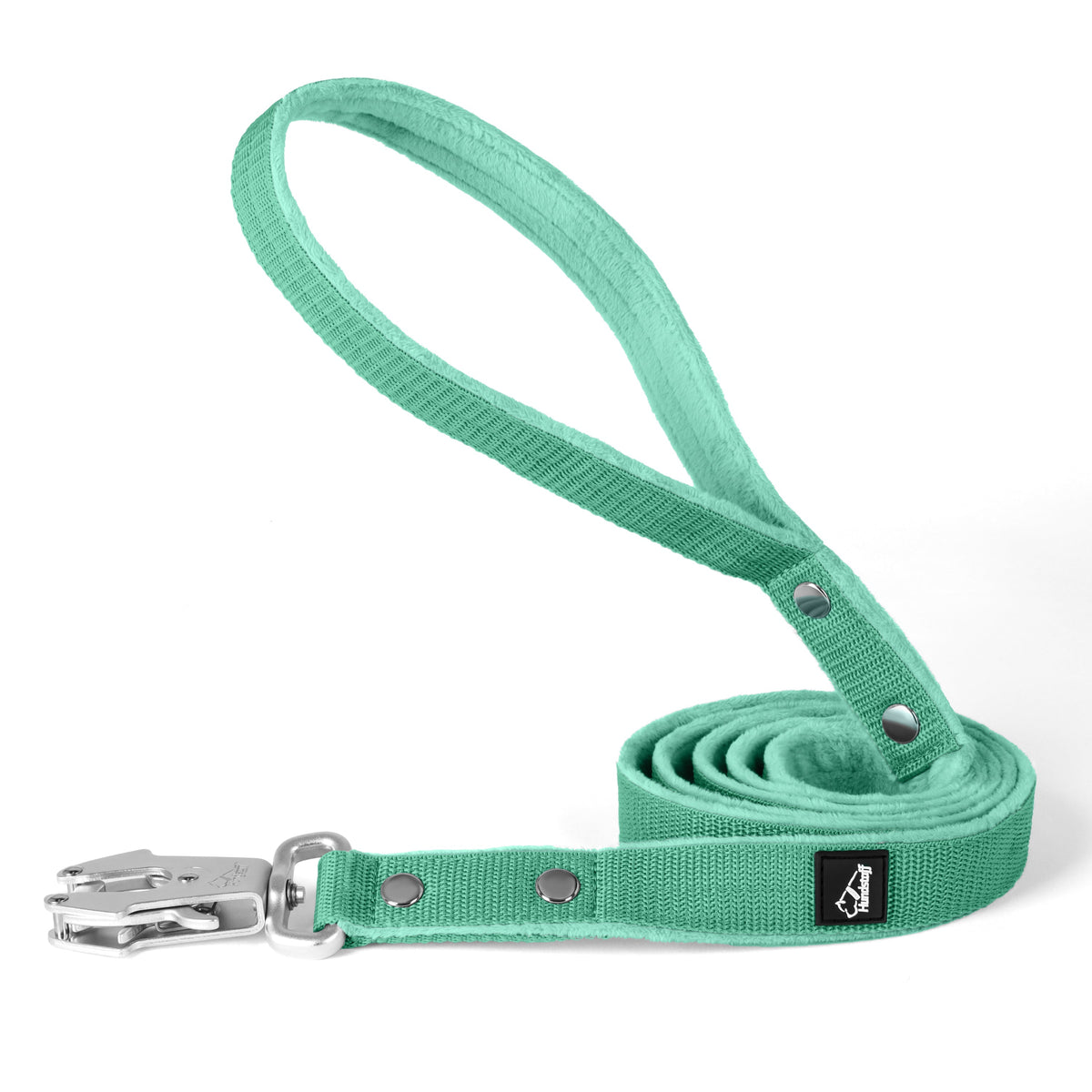 Walk Leash Mint - Correa de nylon segura en diferentes longitudes