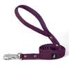 Walk Leash Plum - Correa de nylon resistente en varias longitudes