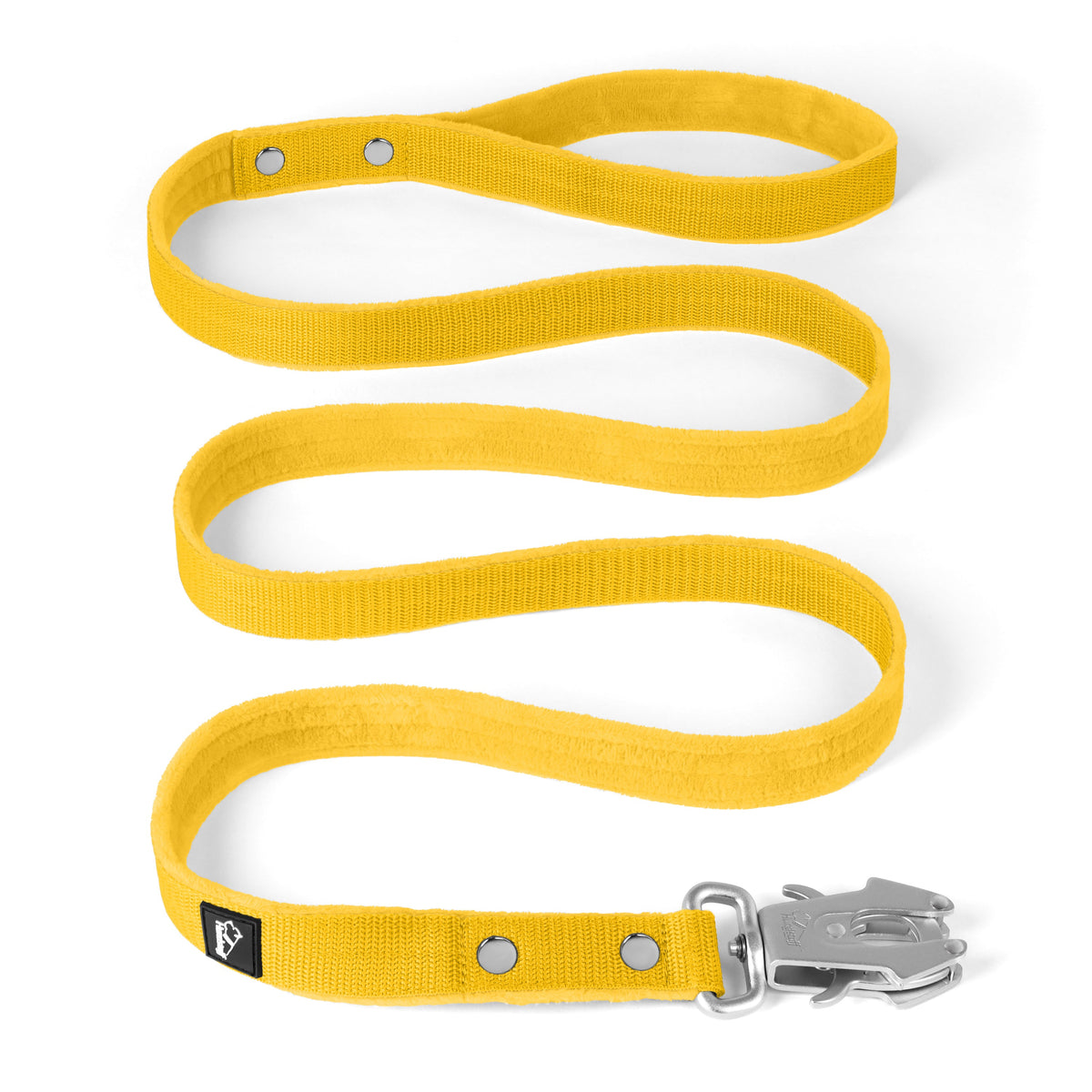 Walk Leash Yellow - Correa de nylon segura en diferentes longitudes