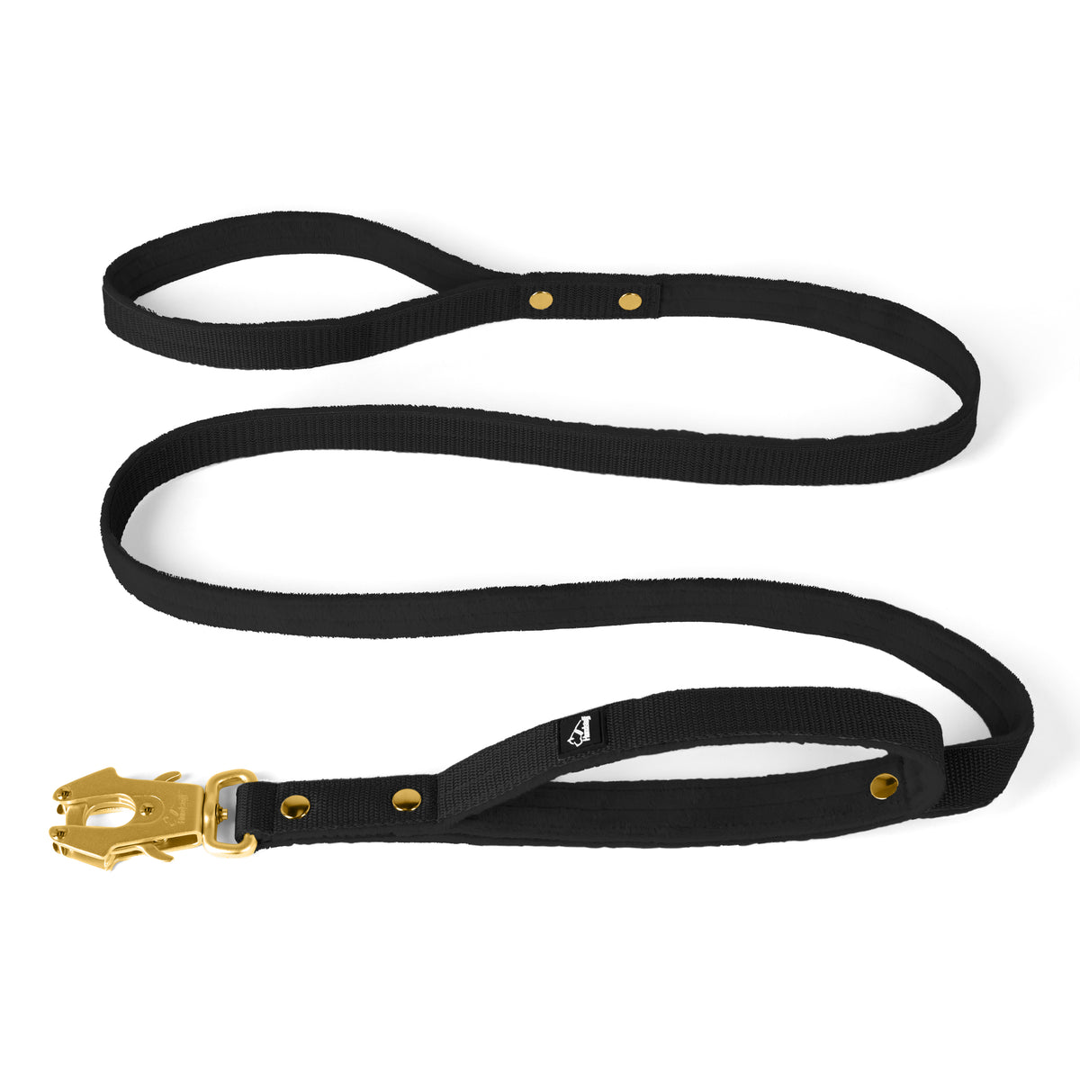 Guard Leash Golden Edition Black - Correa Guard con asa adicional