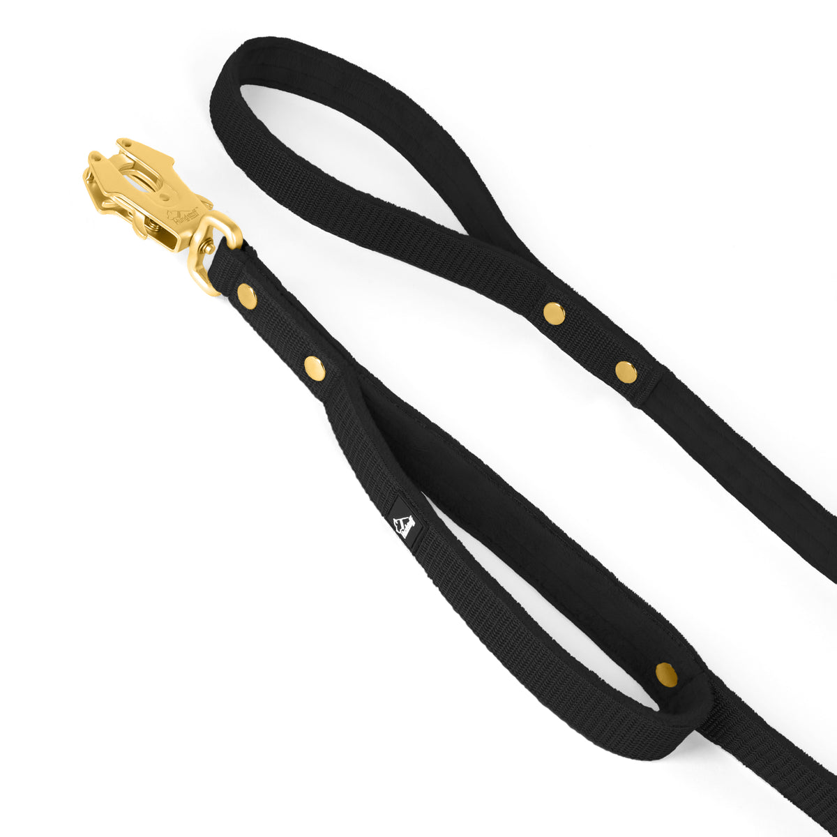 Guard Leash Golden Edition Black - Correa Guard con asa adicional