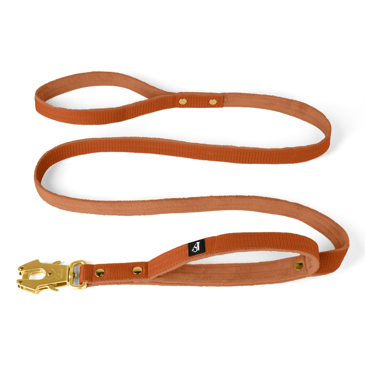Guard Leash Golden Edition Burned Orange - Correa Guard con asa adicional
