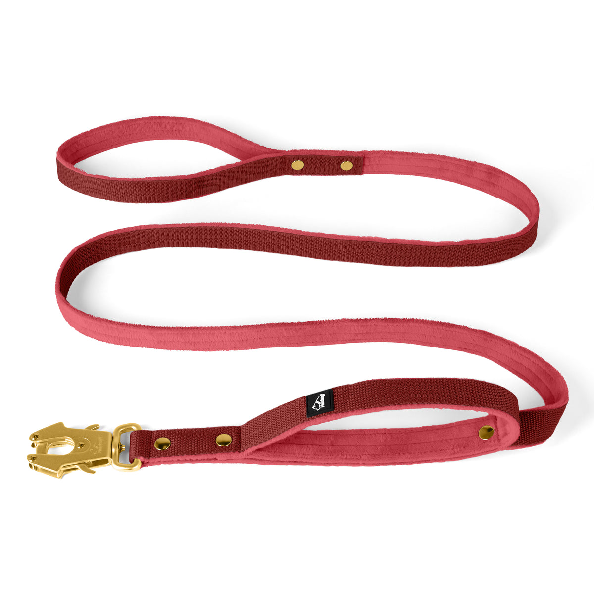 Guard Leash Golden Edition Raspberry Red - Correa Guard con asa extra
