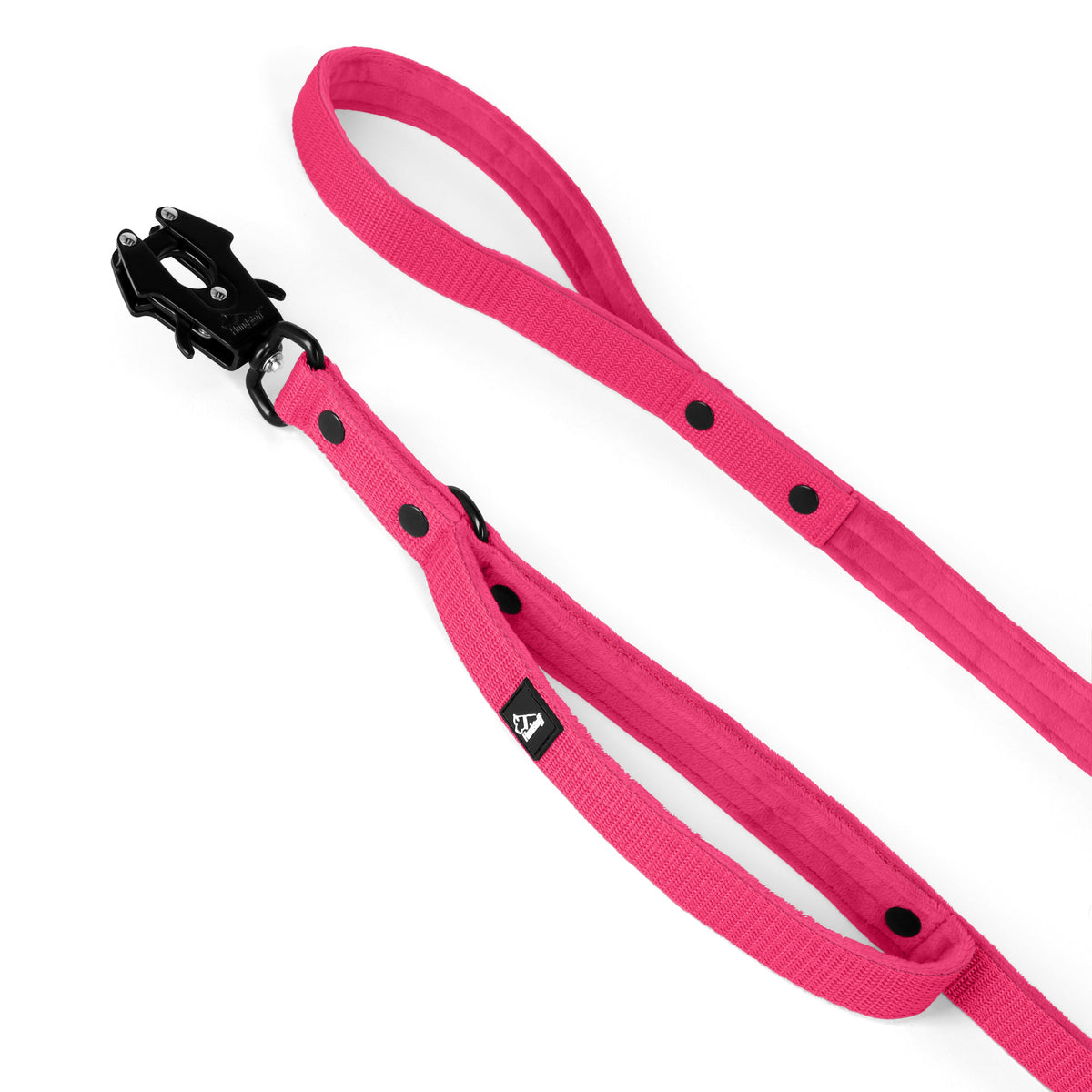 Guard Leash Black Edition Pink - Correa Guard con asa extra