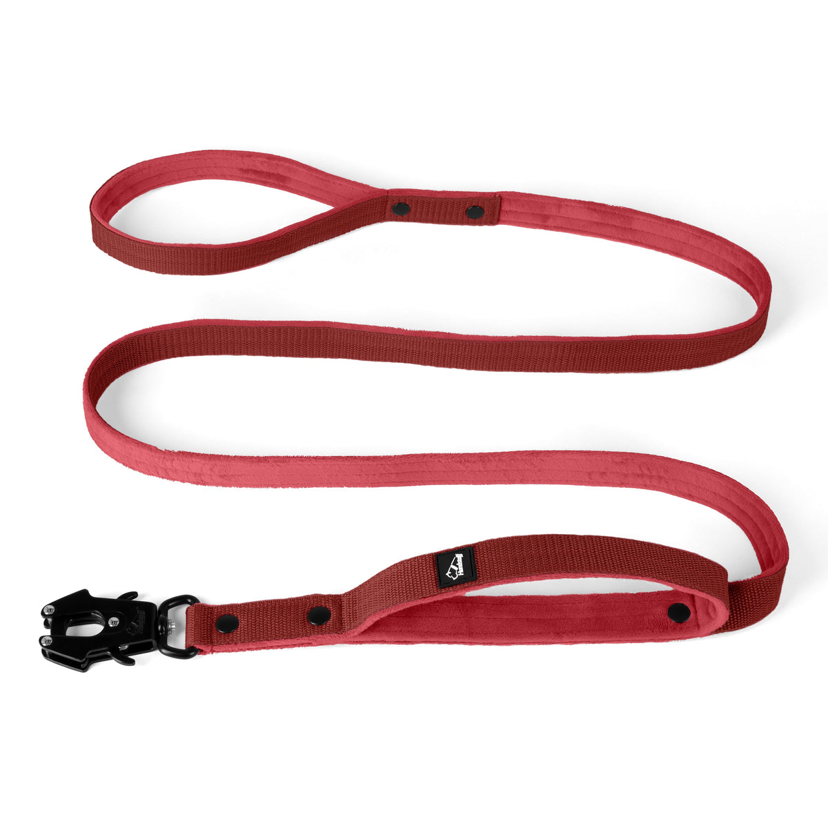 Guard Leash Black Edition Raspberry Red