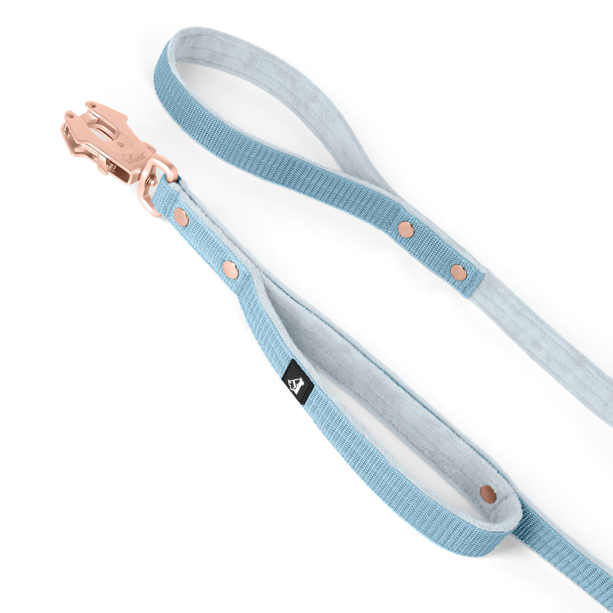 Guard Leash Rose Edition Pastel Blue - Correa Guard con asa adicional