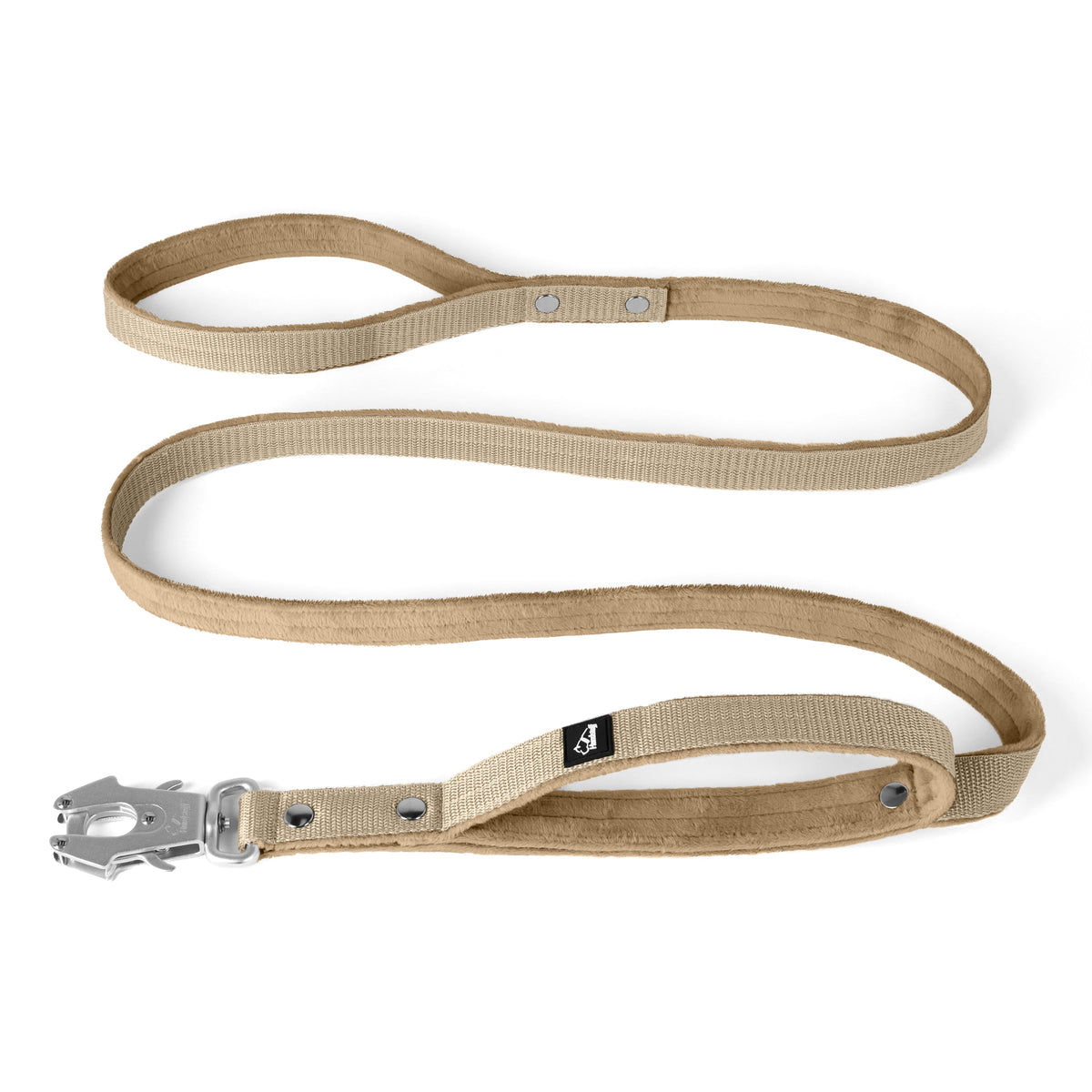 Guard Leash Beige - Correa Guard con asa adicional