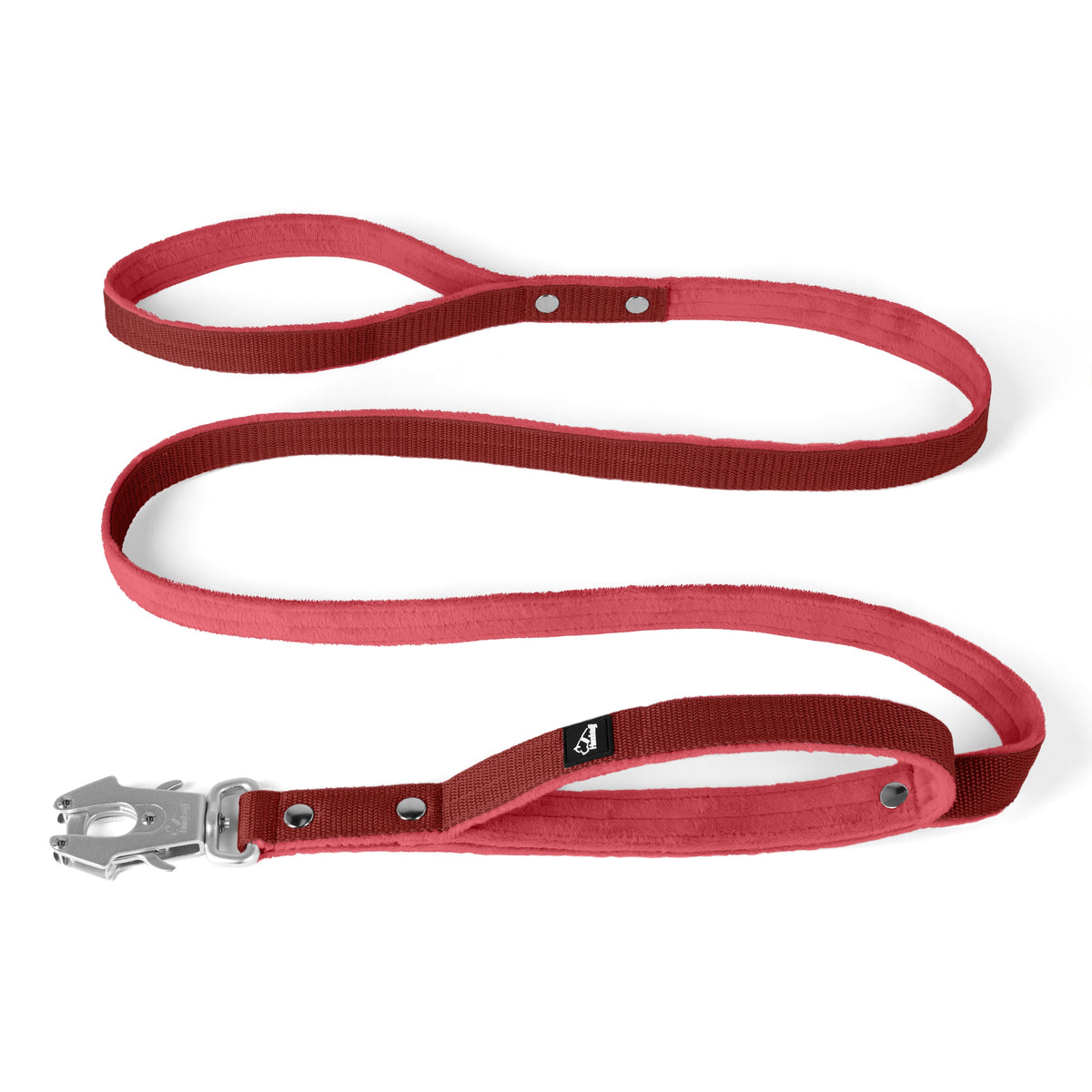 Guard Leash Raspberry Red - Correa Guard con asa extra