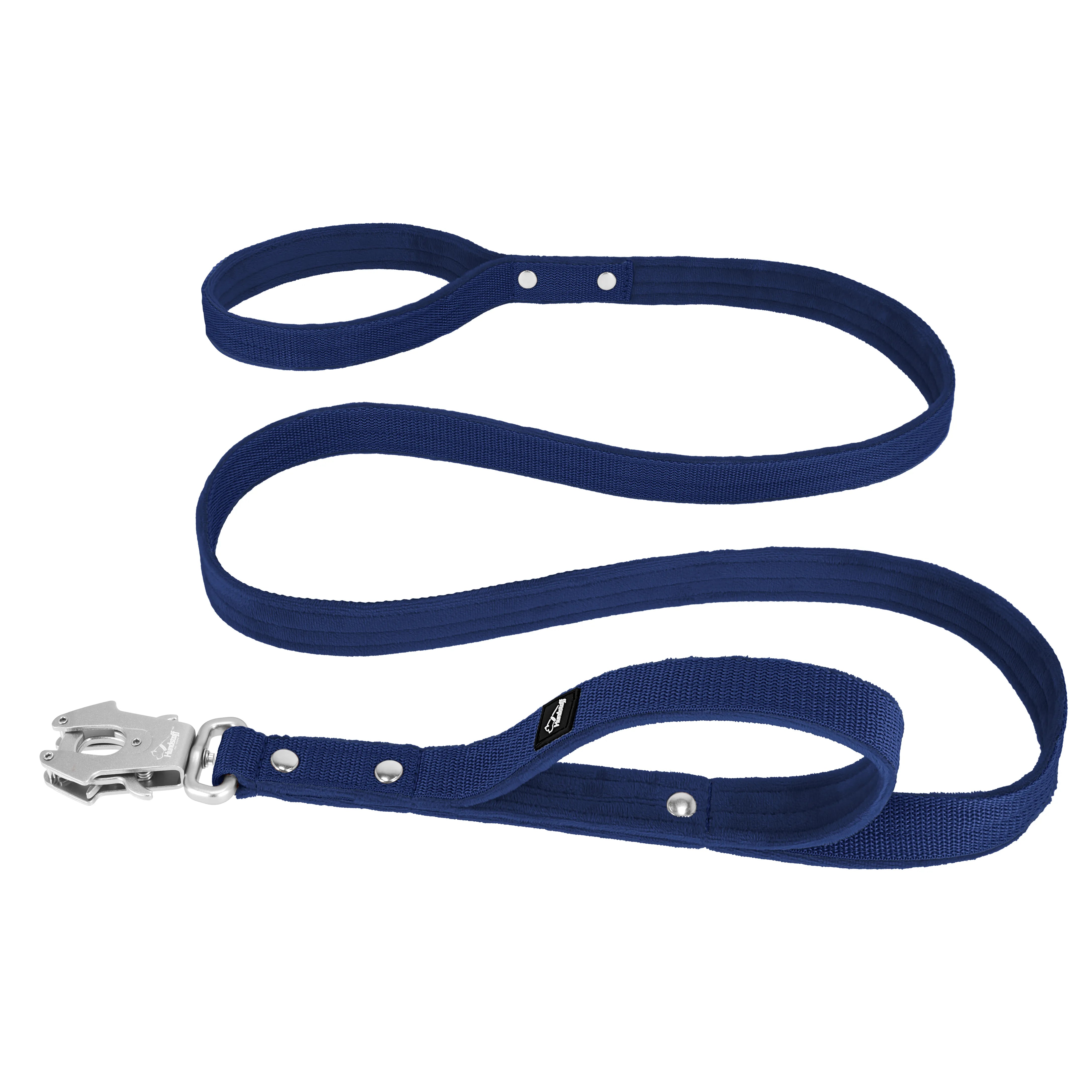 Guard Leash Azul Marino - Correa Guard con asa extra