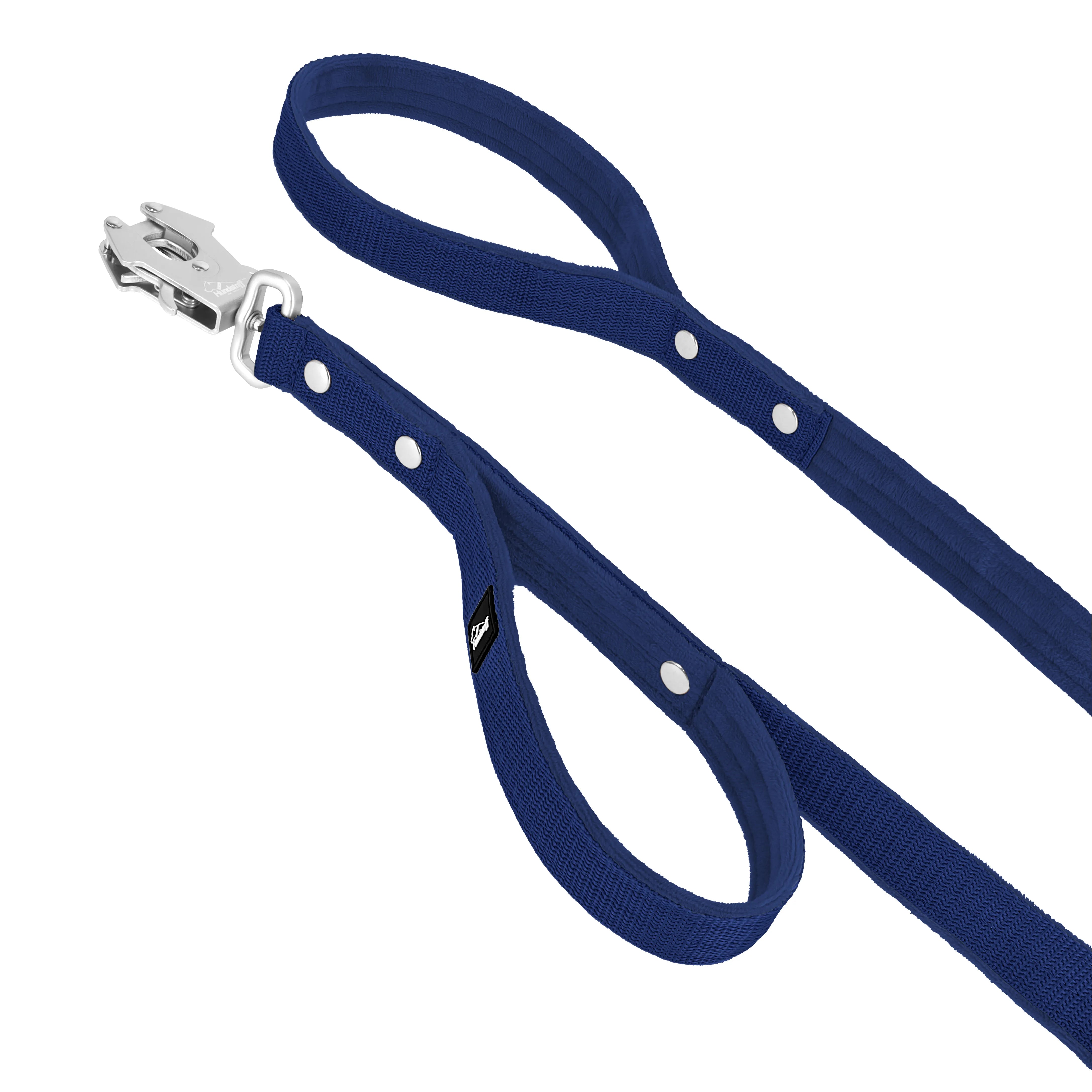 Guard Leash Azul Marino - Correa Guard con asa extra