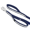 Guard Leash Safe Azul Marino - Correa Guard con asa y reflector