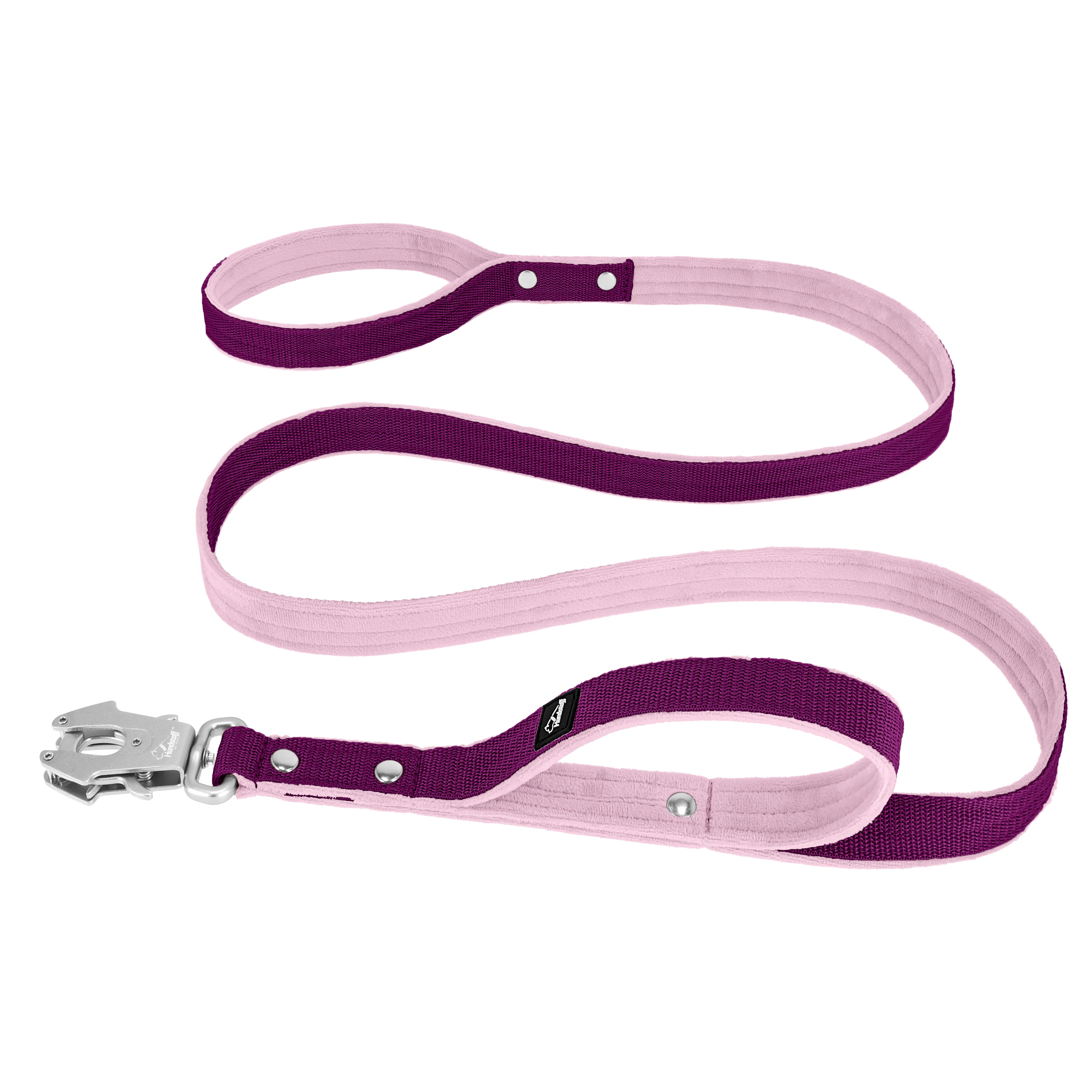 Guard Leash Plum - Correa Guard con asa adicional