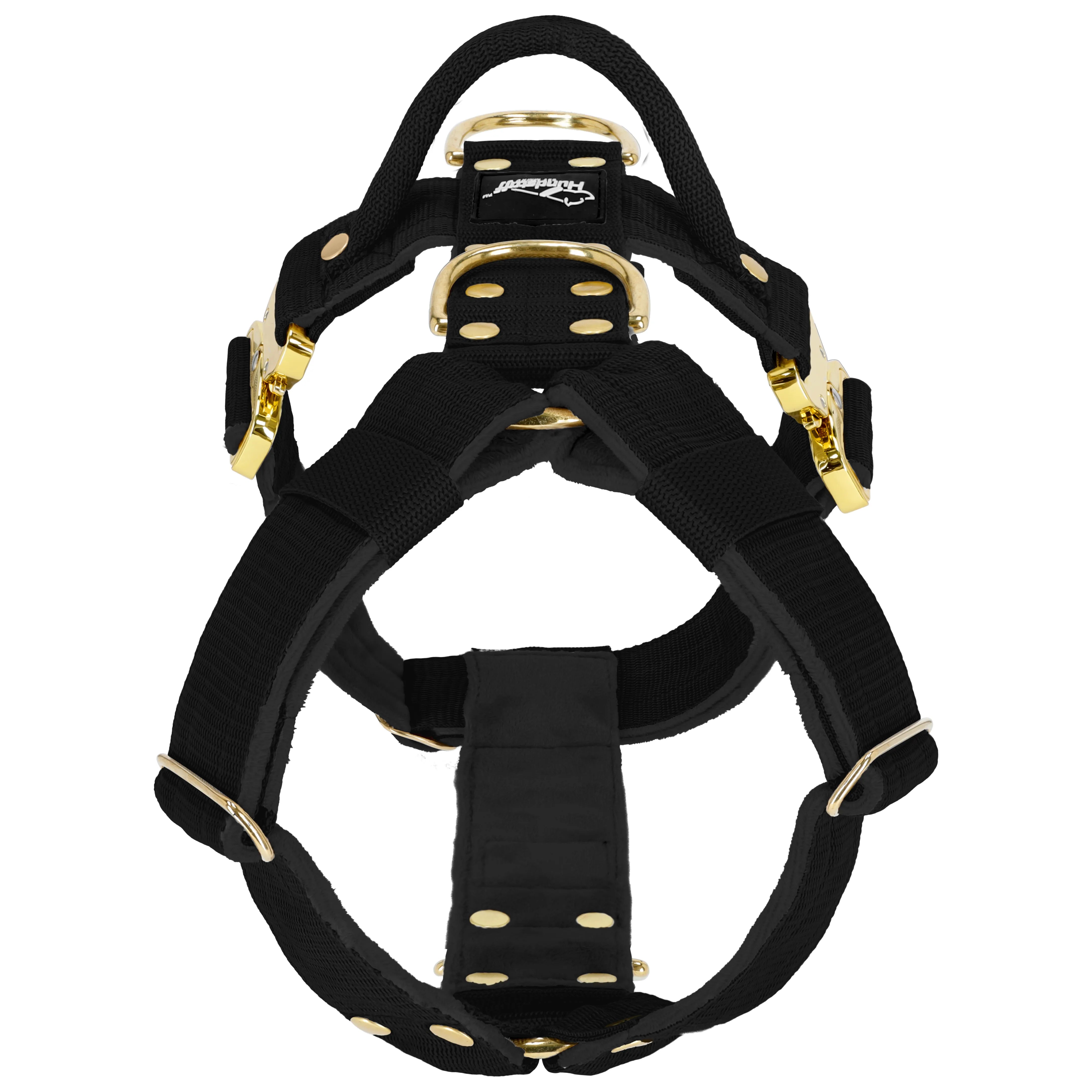Easy Walk Extreme Gold Buckle Negro - Arnés con hebilla de cierre rápido