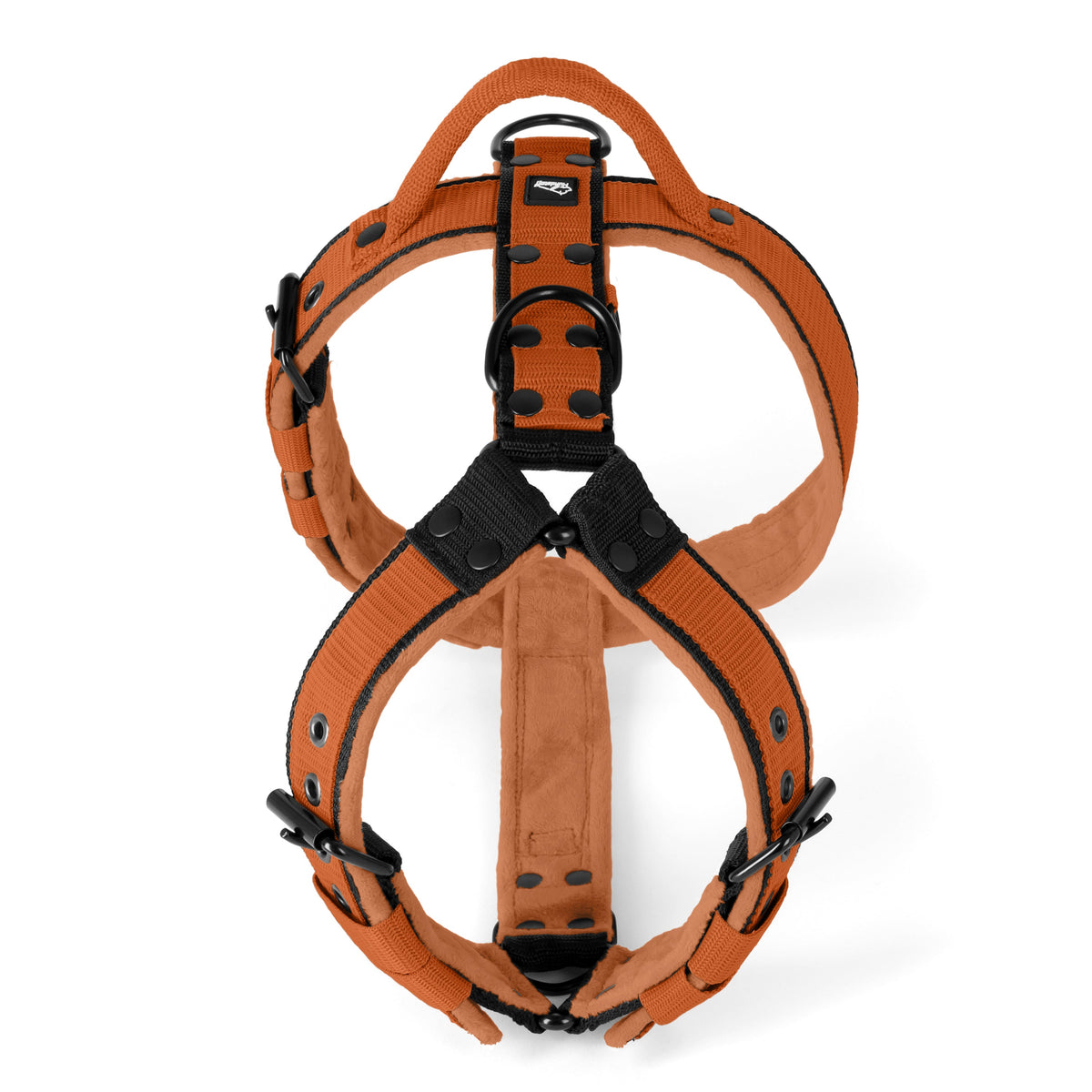 Hundstaff Easy Walk Black Edition Burned Orange