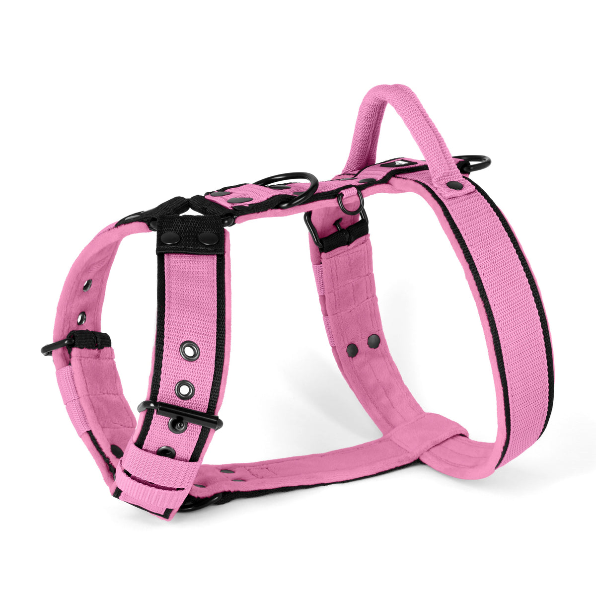 Hundstaff Easy Walk Black Edition Candy Pink