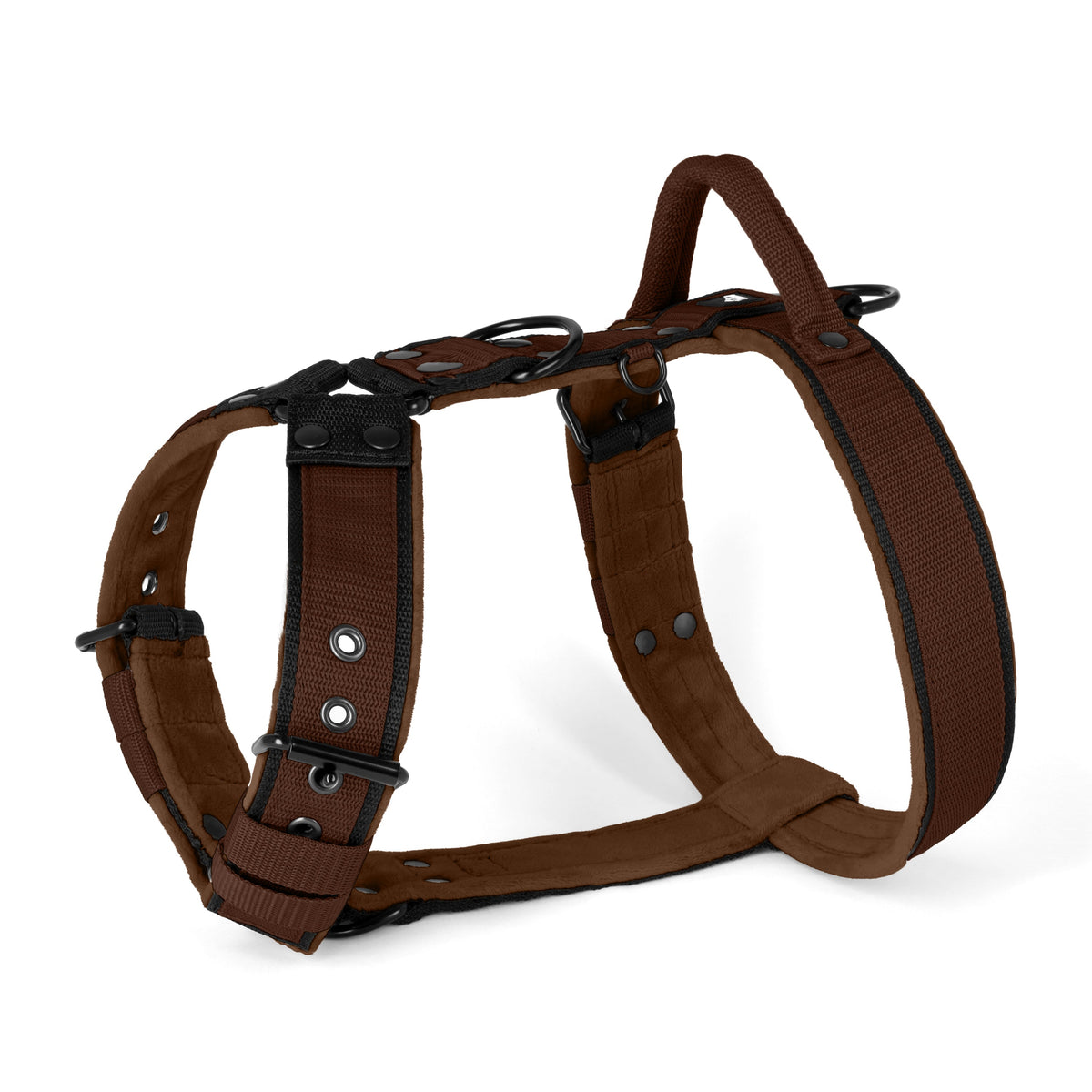 Hundstaff Easy Walk Black Edition Dark Brown