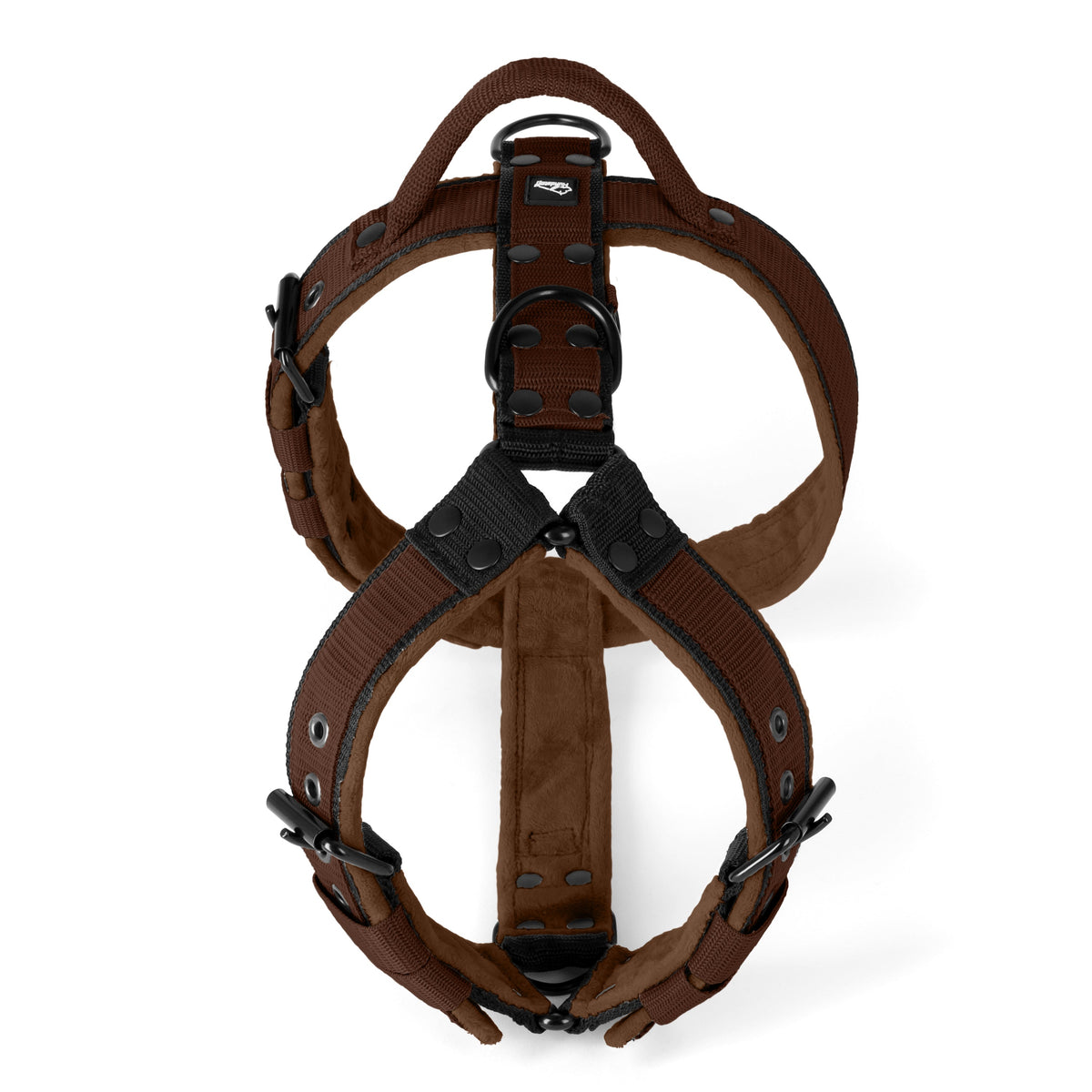 Hundstaff Easy Walk Black Edition Dark Brown