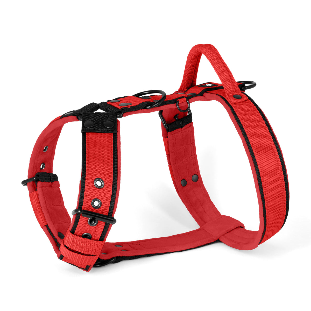Hundstaff Easy Walk Black Edition Red