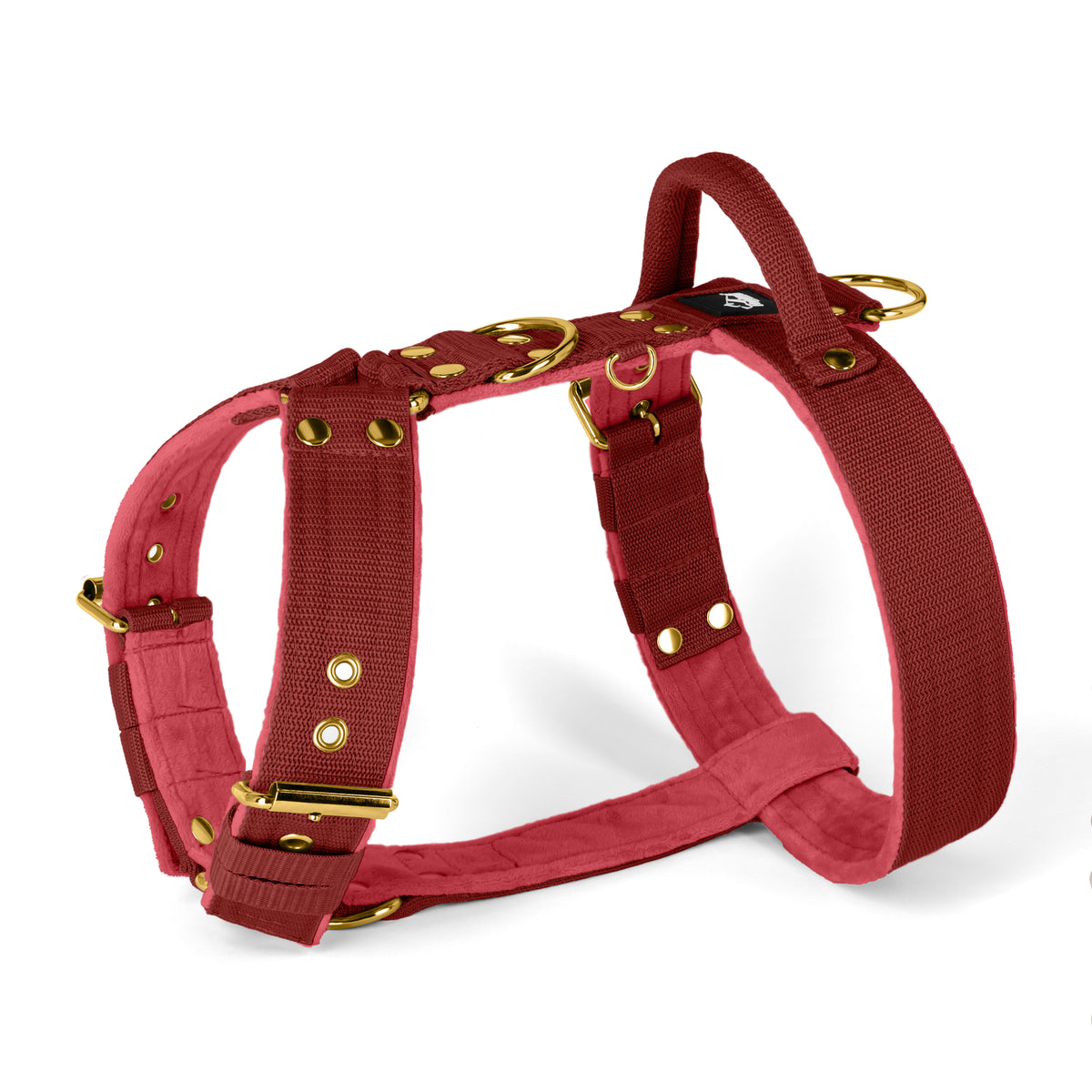 Easy Walk Golden Raspberry Red - Arnés con asa