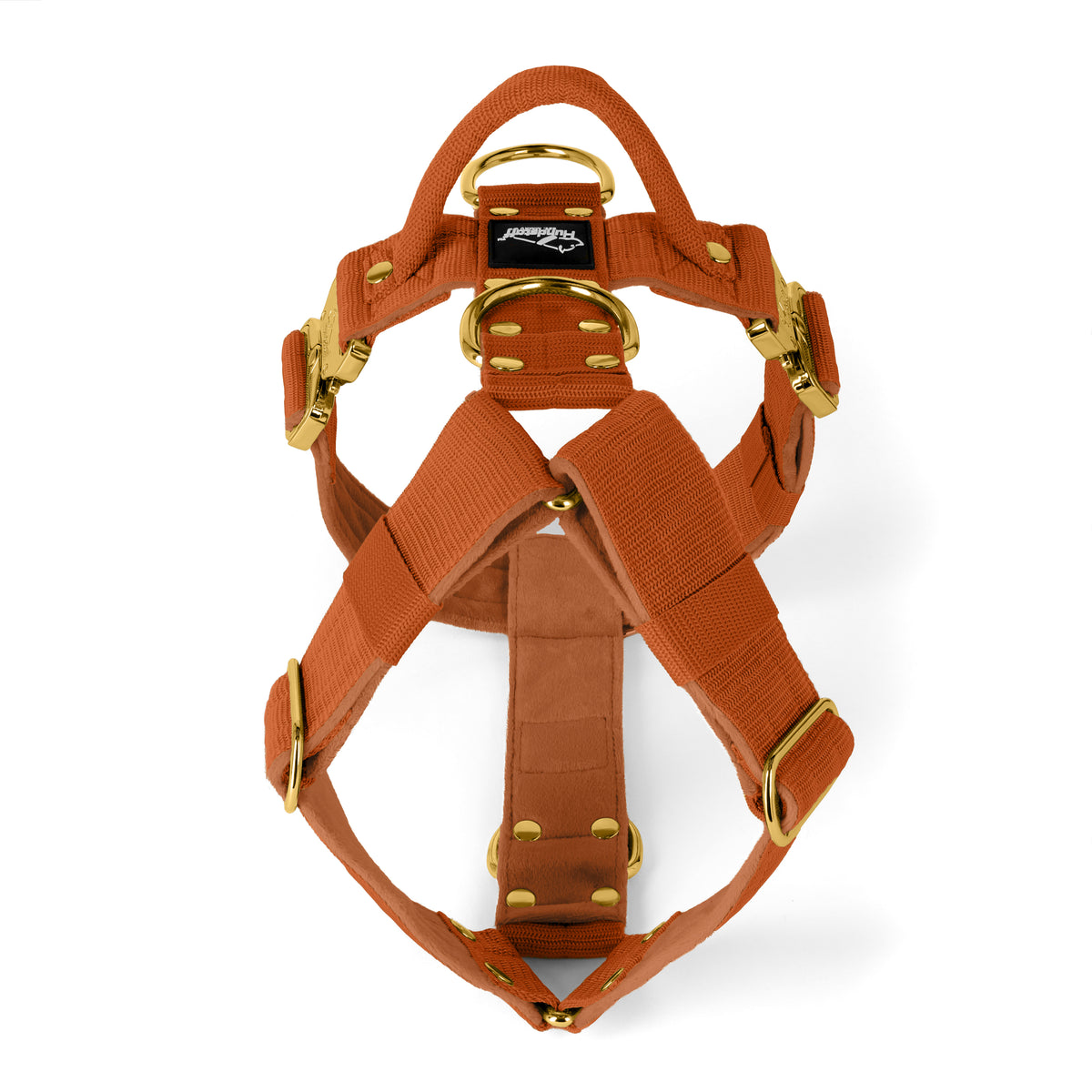 Easy Walk Extreme Gold Buckle Burned Orange - Arnés con cierre rápido