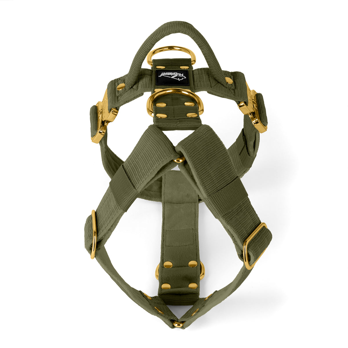 Easy Walk Extreme Gold Buckle Khaki - Arnés con hebilla de apertura rápida