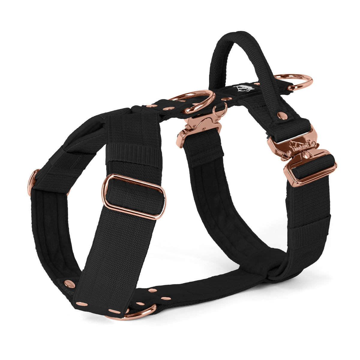 Easy Walk Extreme Rose Black - Arnés con hebilla de liberación rápida