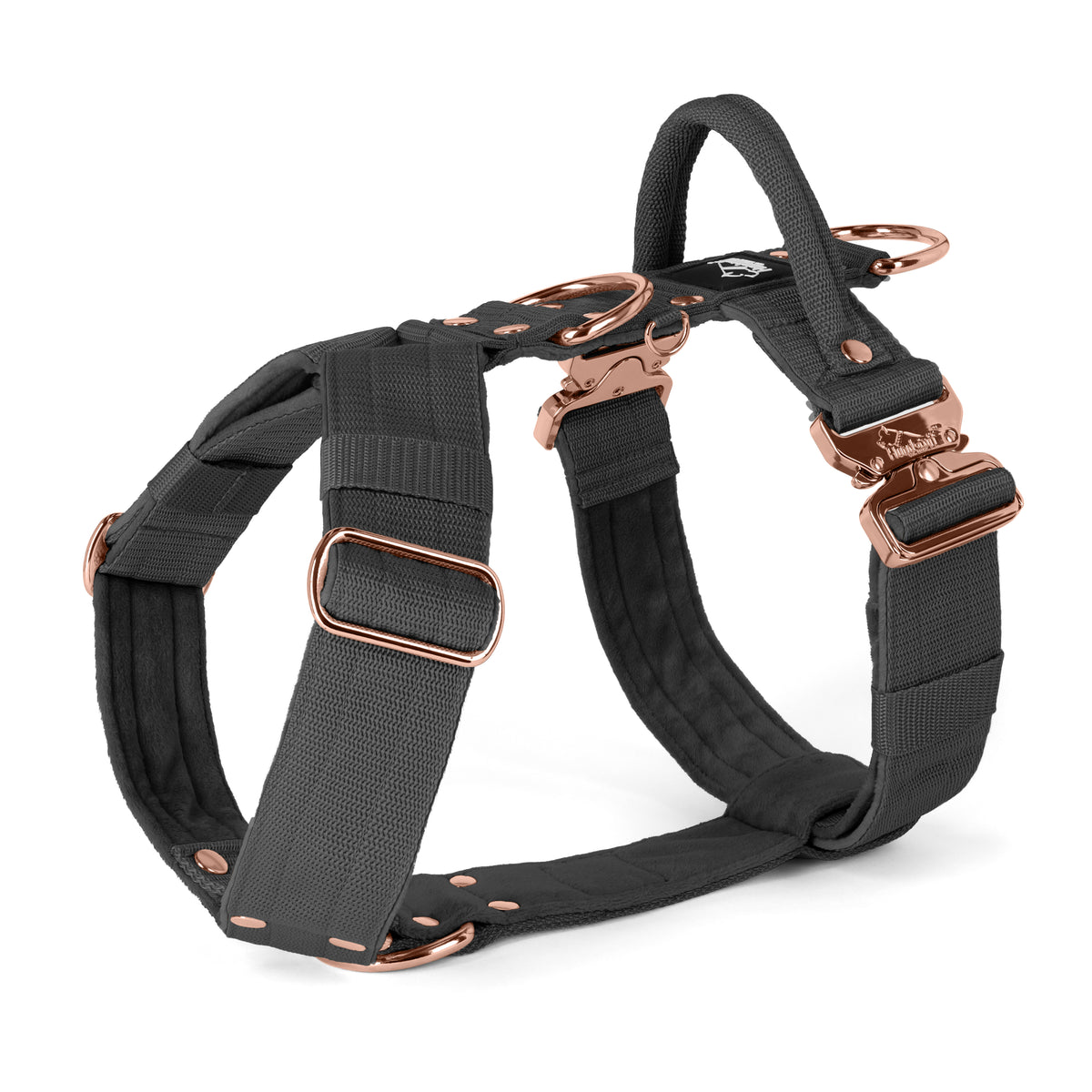 Easy Walk Extreme Rose Grey - Arnés con cierre rápido