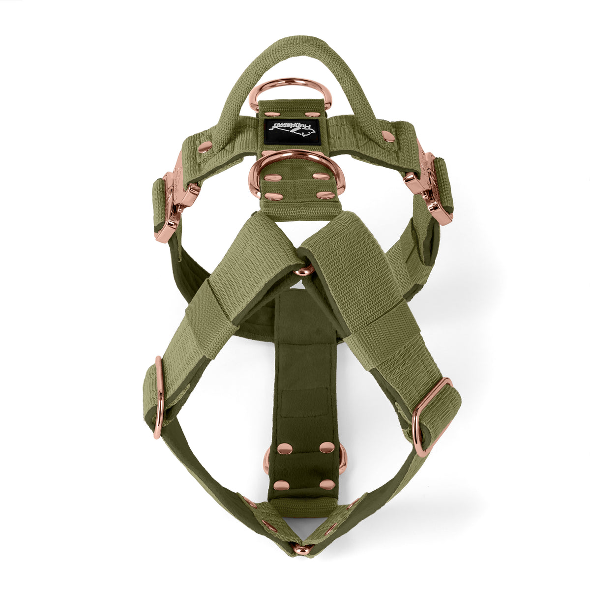Easy Walk Extreme Rose Olive - Arnés con hebilla de liberación rápida