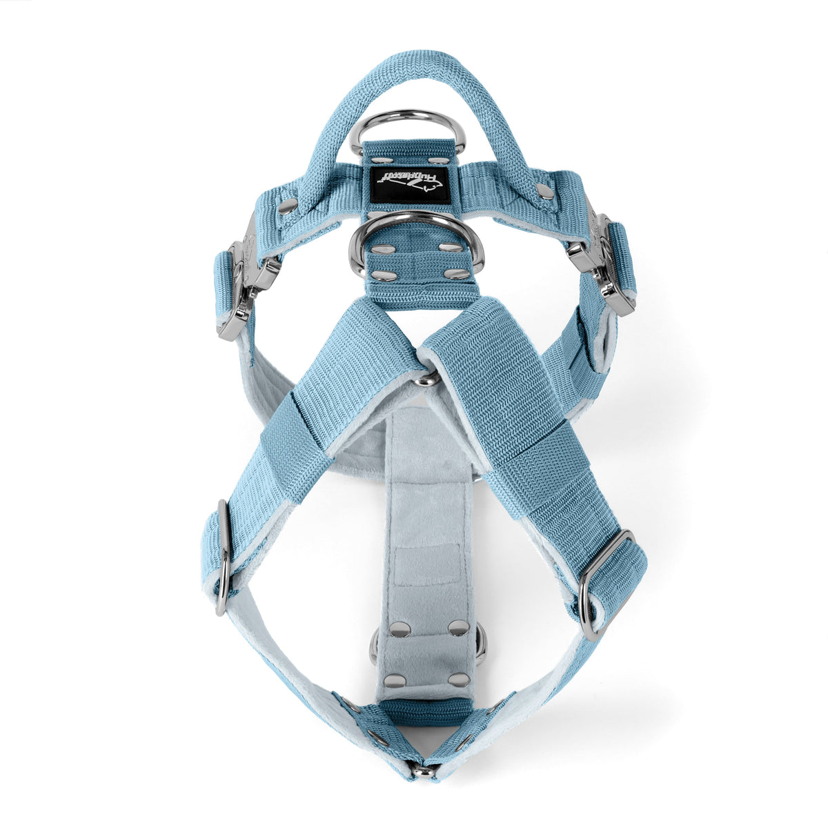 Hundstaff Easy Walk Extreme Silver Edition Baby Blue